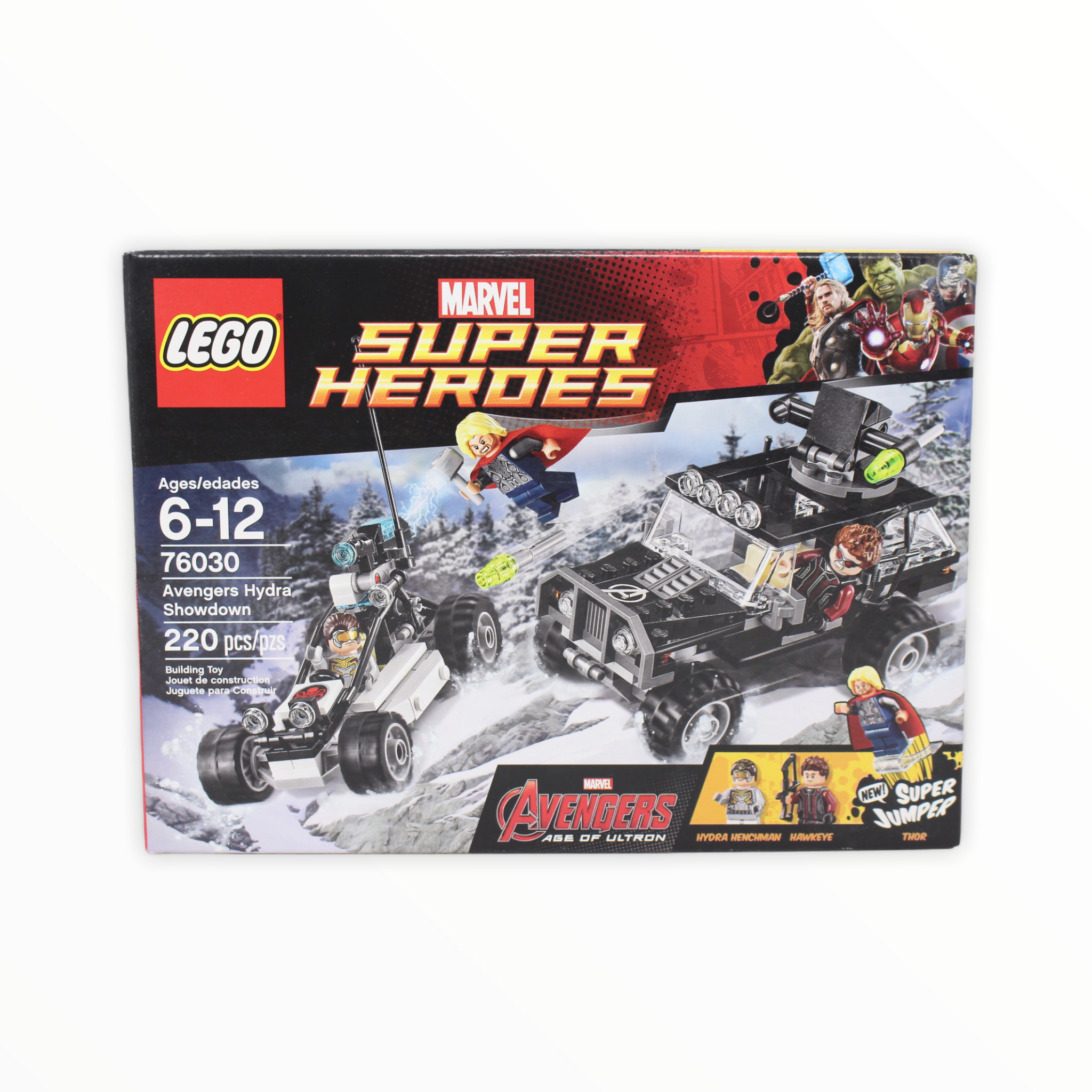 Retired Set 76030 Marvel Super Heroes Avengers Hydra Showdown