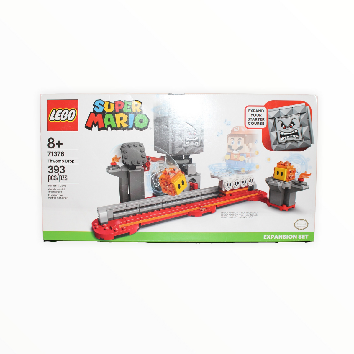 Retired Set 71376 Super Mario Thwomp Drop
