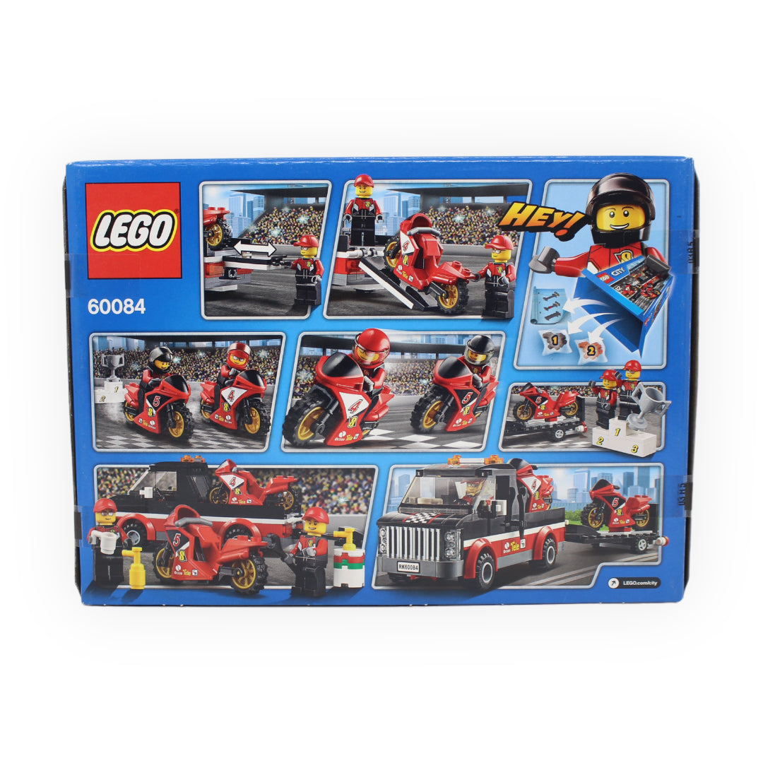 Retired Set 60084 City Racing Bike Transporter