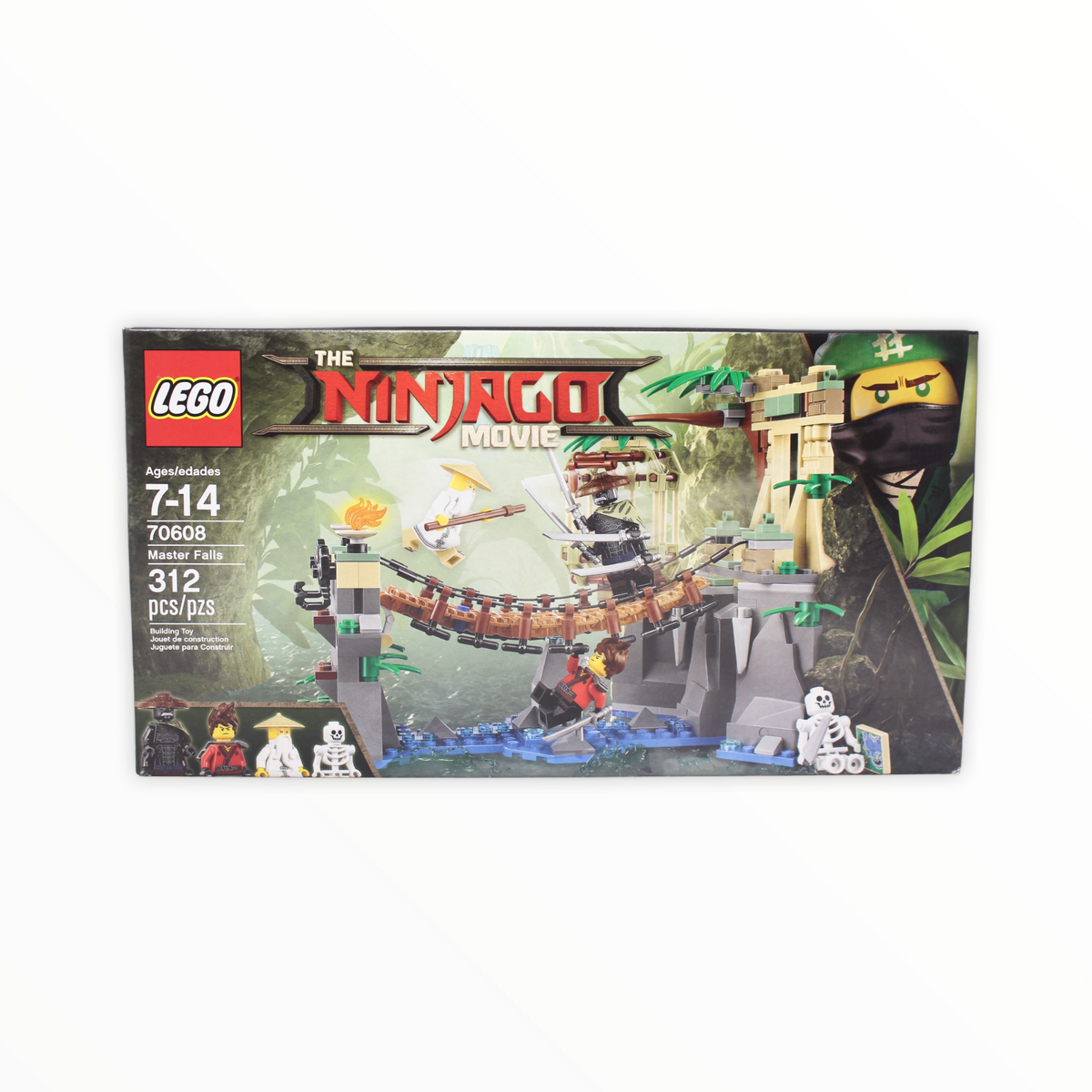 Lego ninjago movie 70608 master falls toy sales