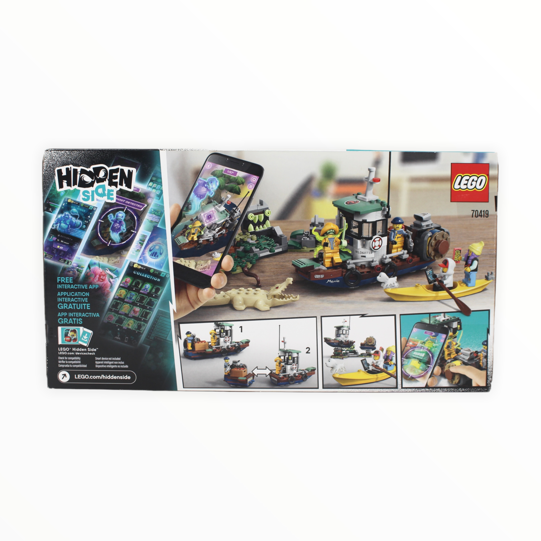 Retired Set 70419 Hidden Side Wrecked Shrimp Boat