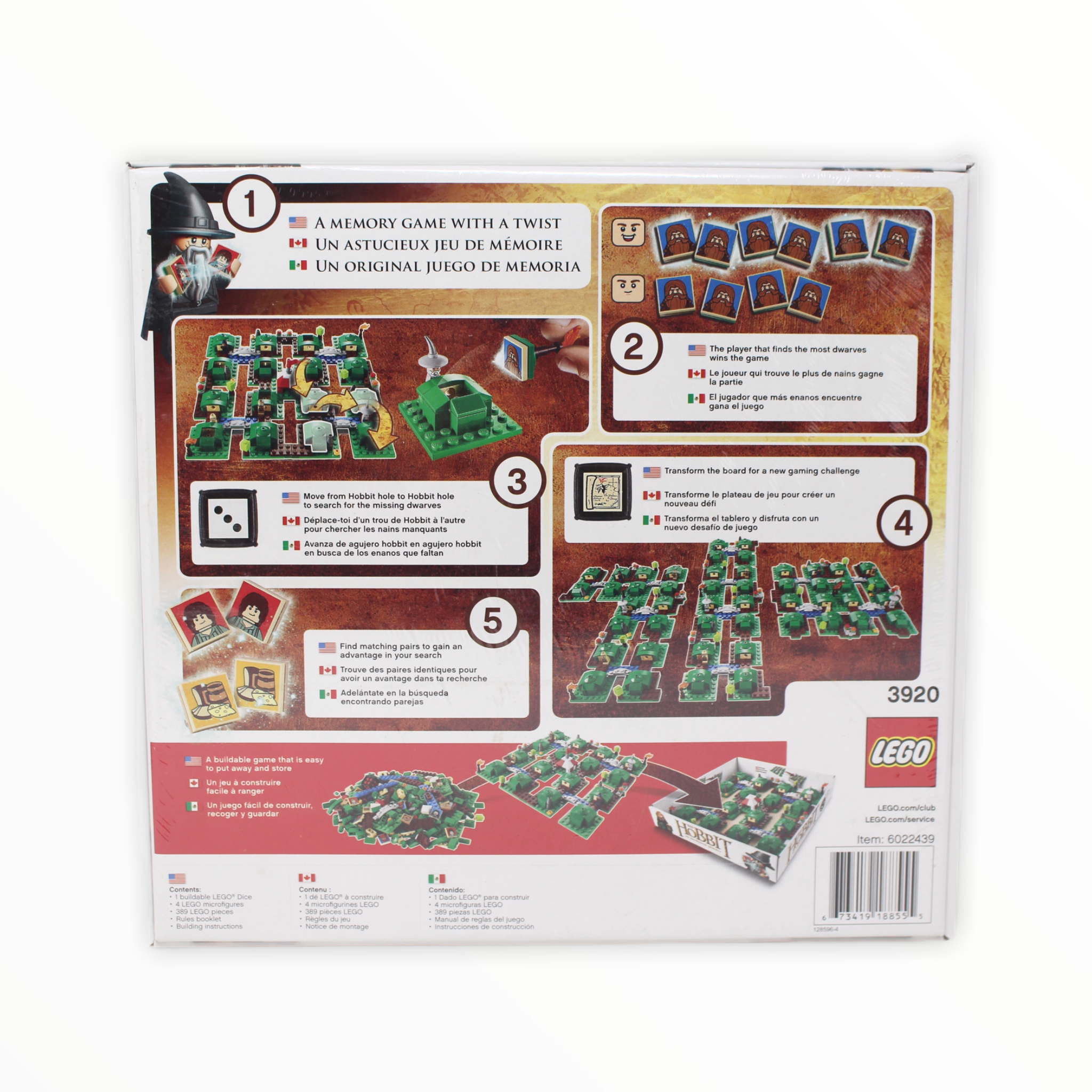 Retired Set 3920 The Hobbit - An Unexpected Journey