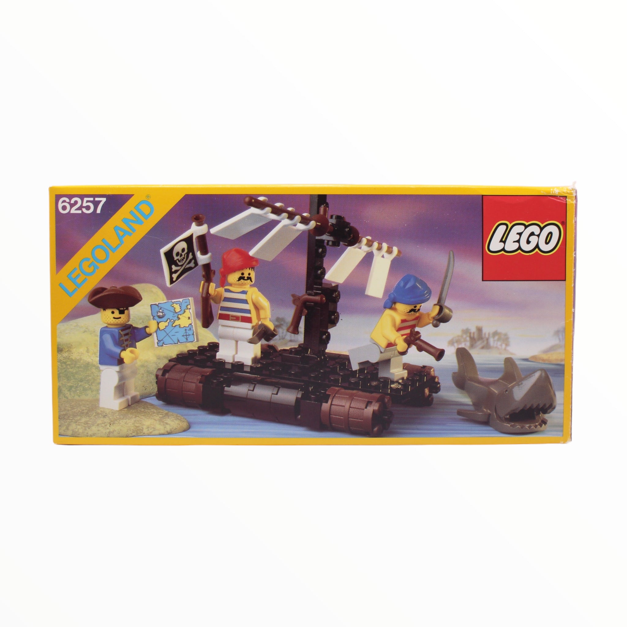 Certified Used Set 6257 Pirates Castaway’s Raft