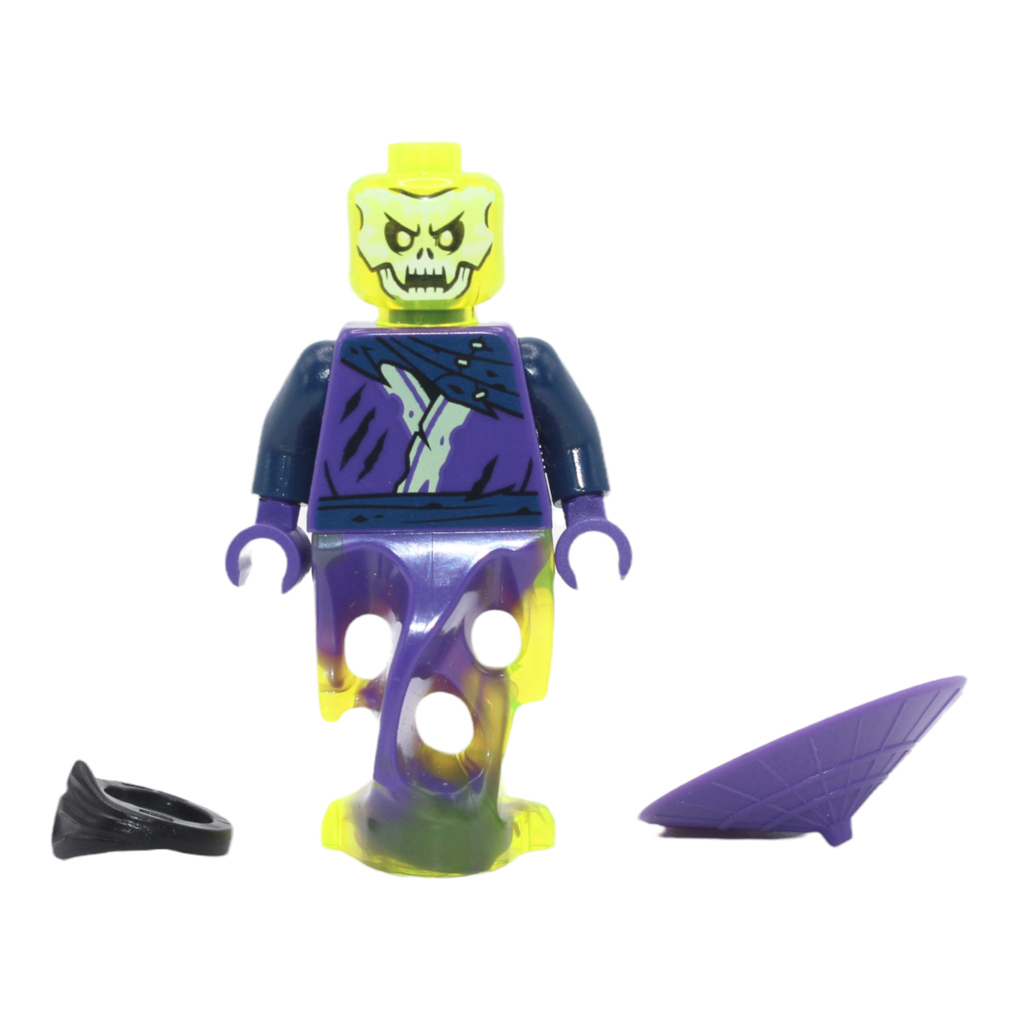 Ghost (Legacy, skull face, conical hat)