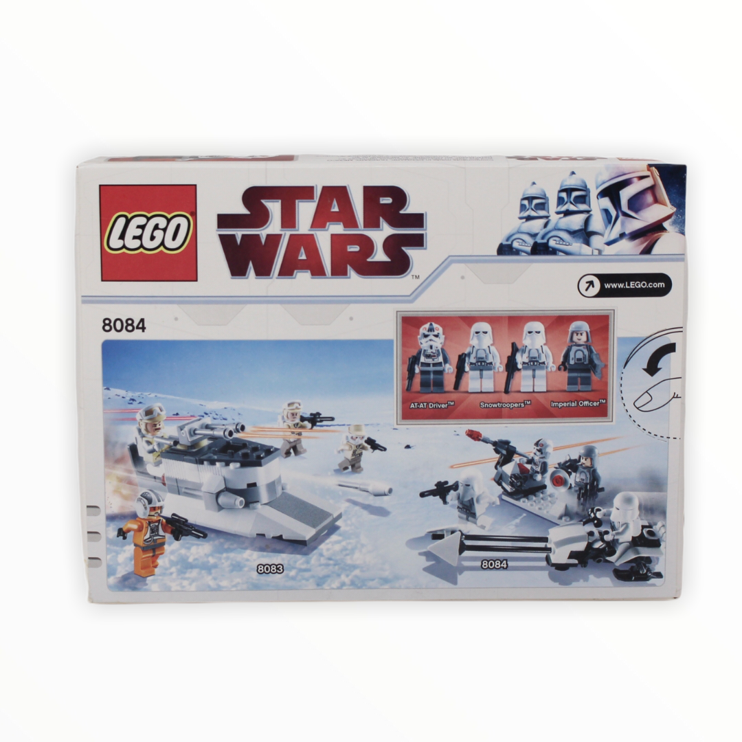 Retired Set 8084 Star Wars Snowtrooper Battle Pack