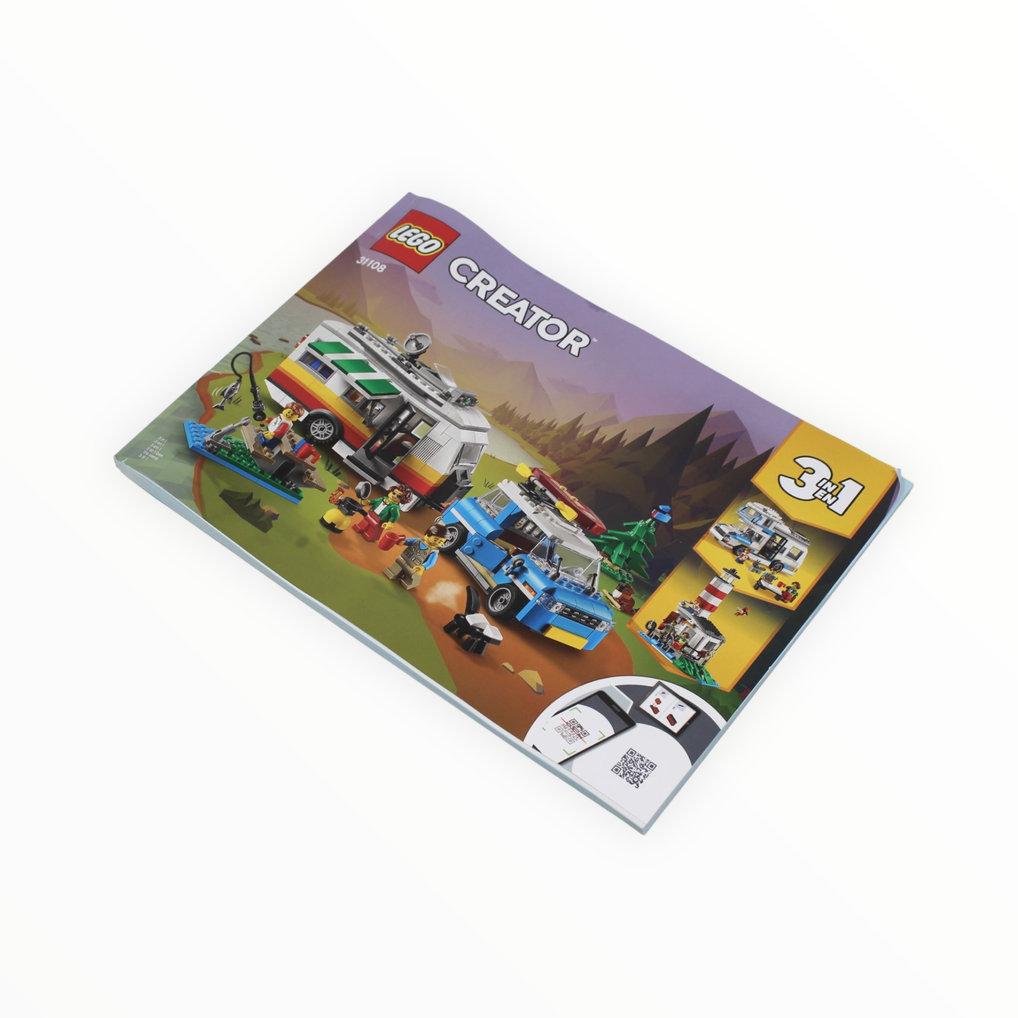 Used Set 31108 Creator Caravan Family Holiday