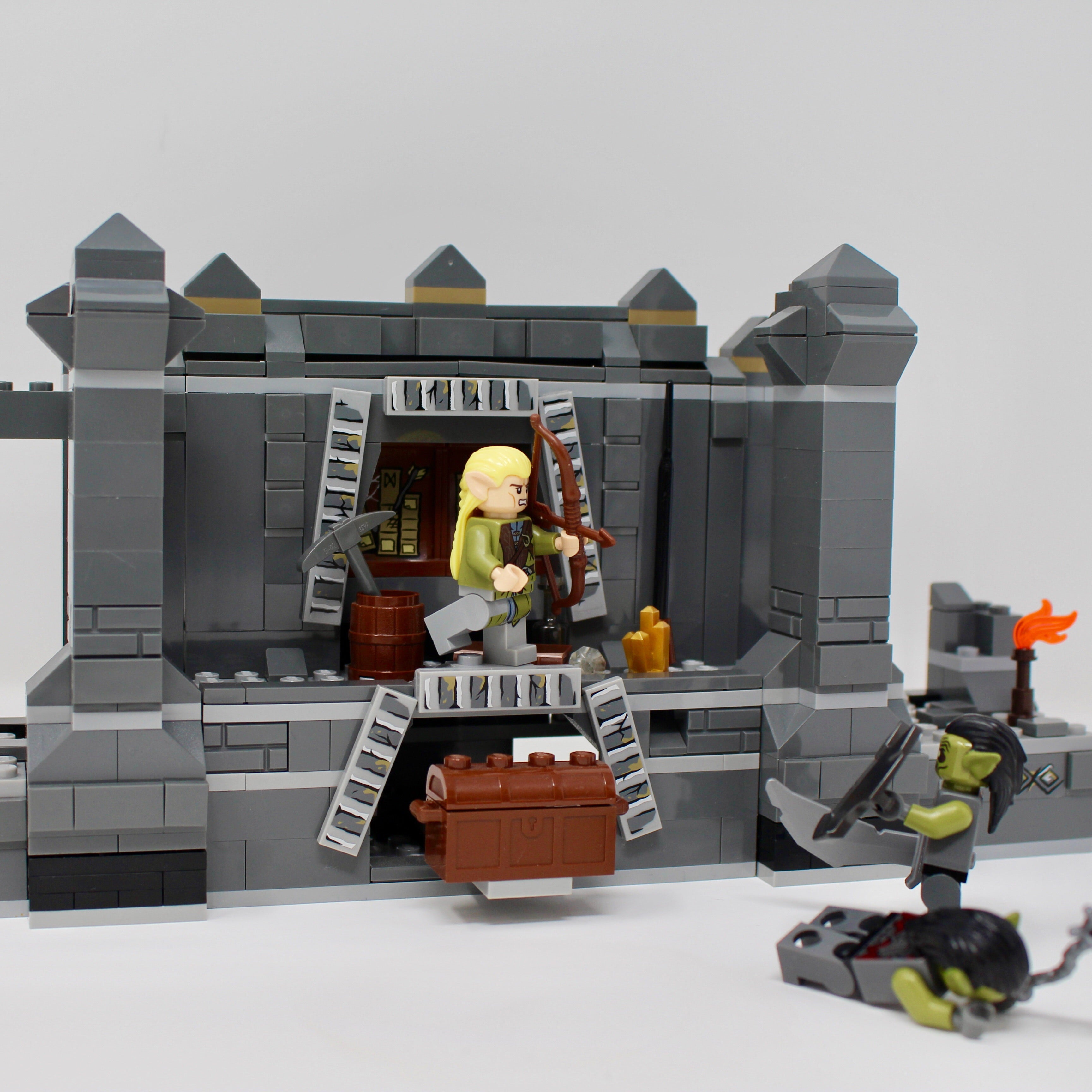 Used Set 9473 The Lord of the Rings The Mines of Moria