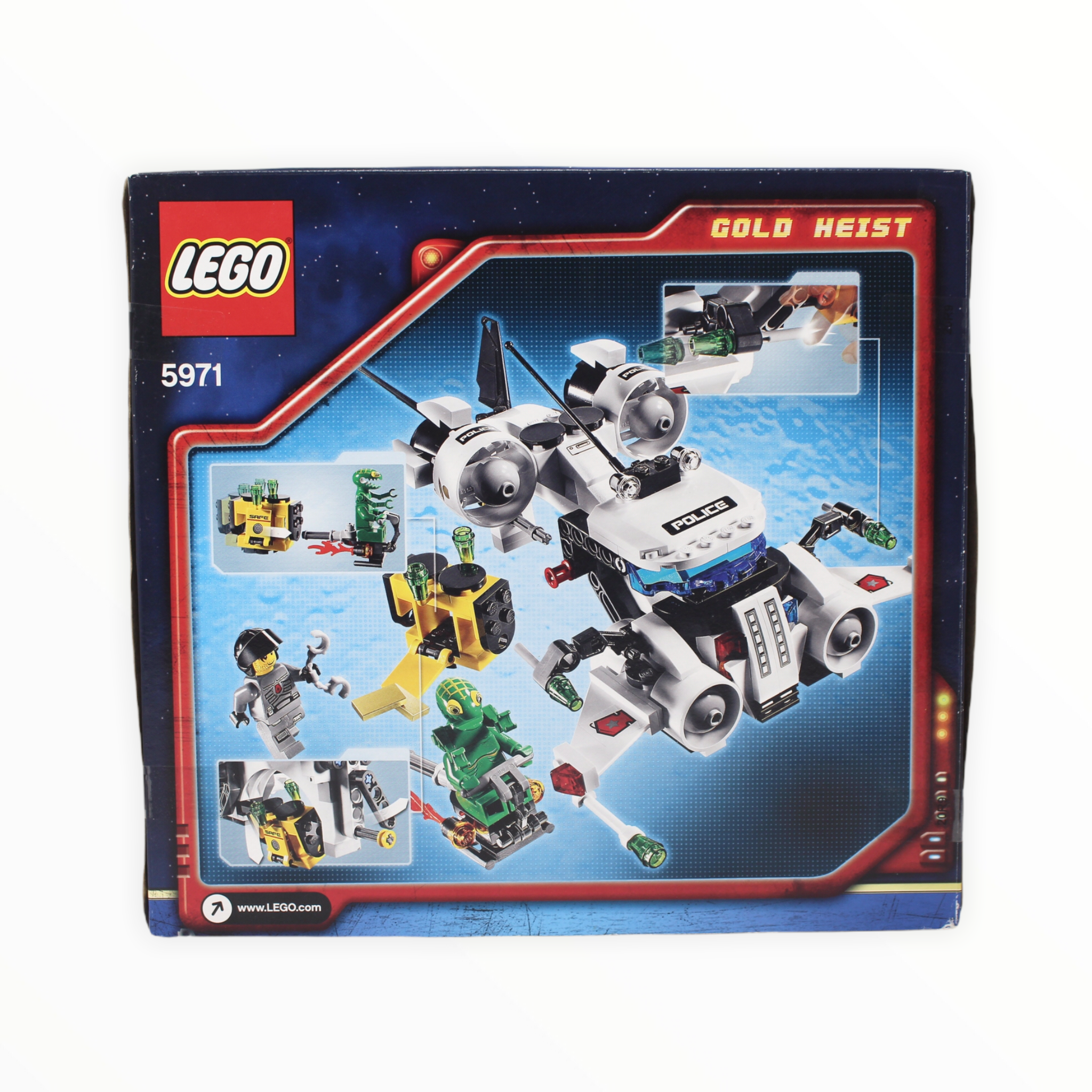 Retired Set 5971 Space Police Gold Heist