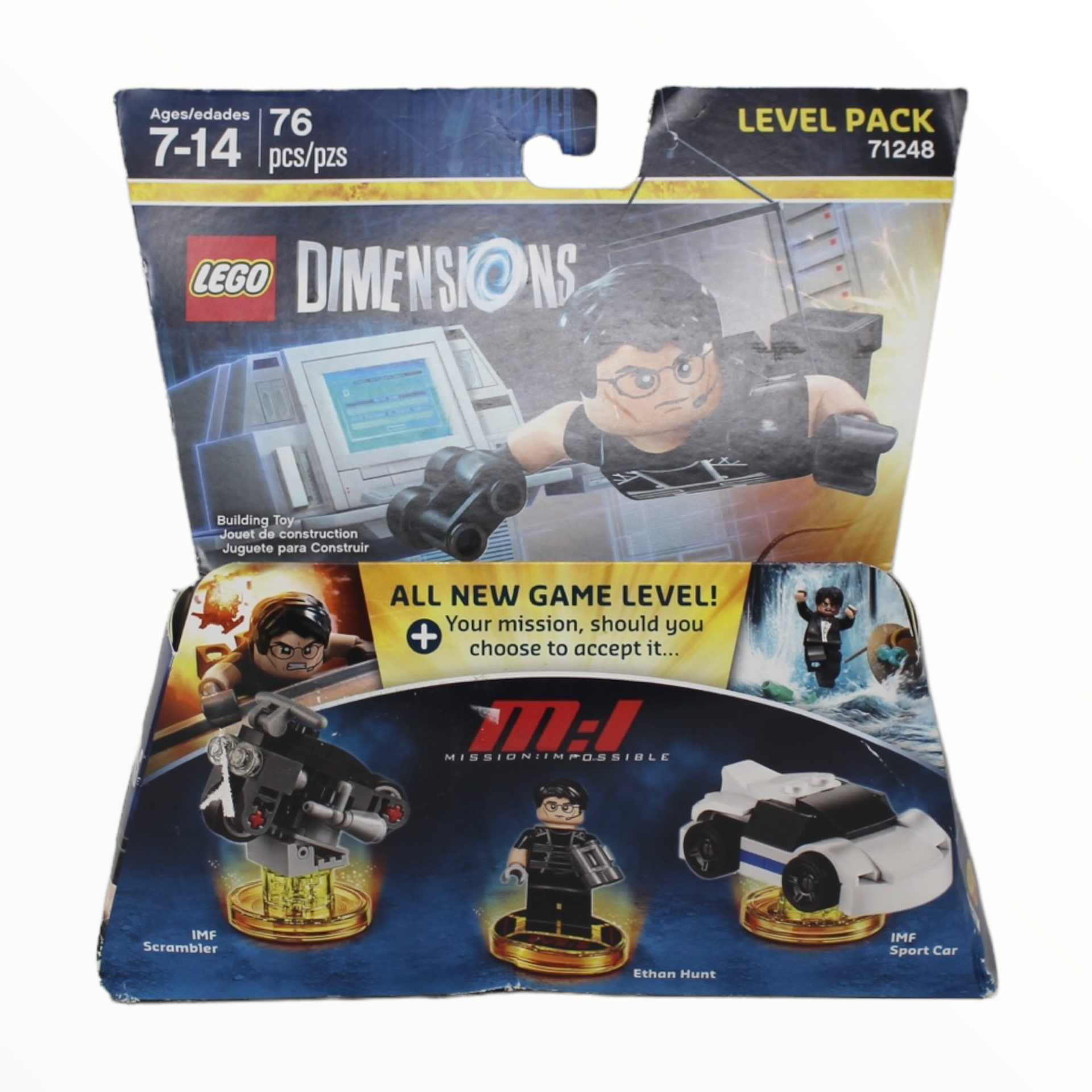 Retired Set 71248 Dimensions Level Pack - Mission: Impossible (damaged