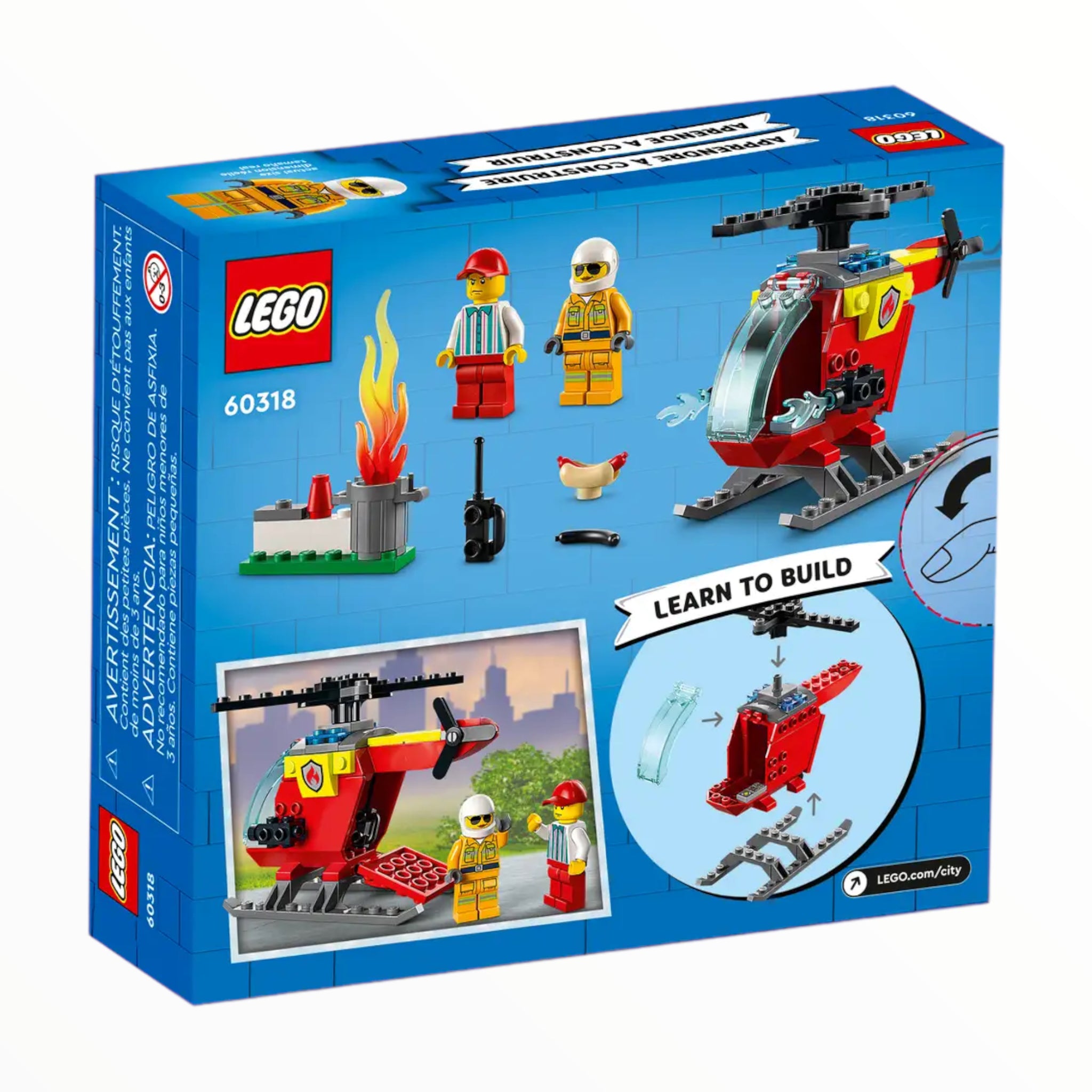 60318 City Fire Helicopter