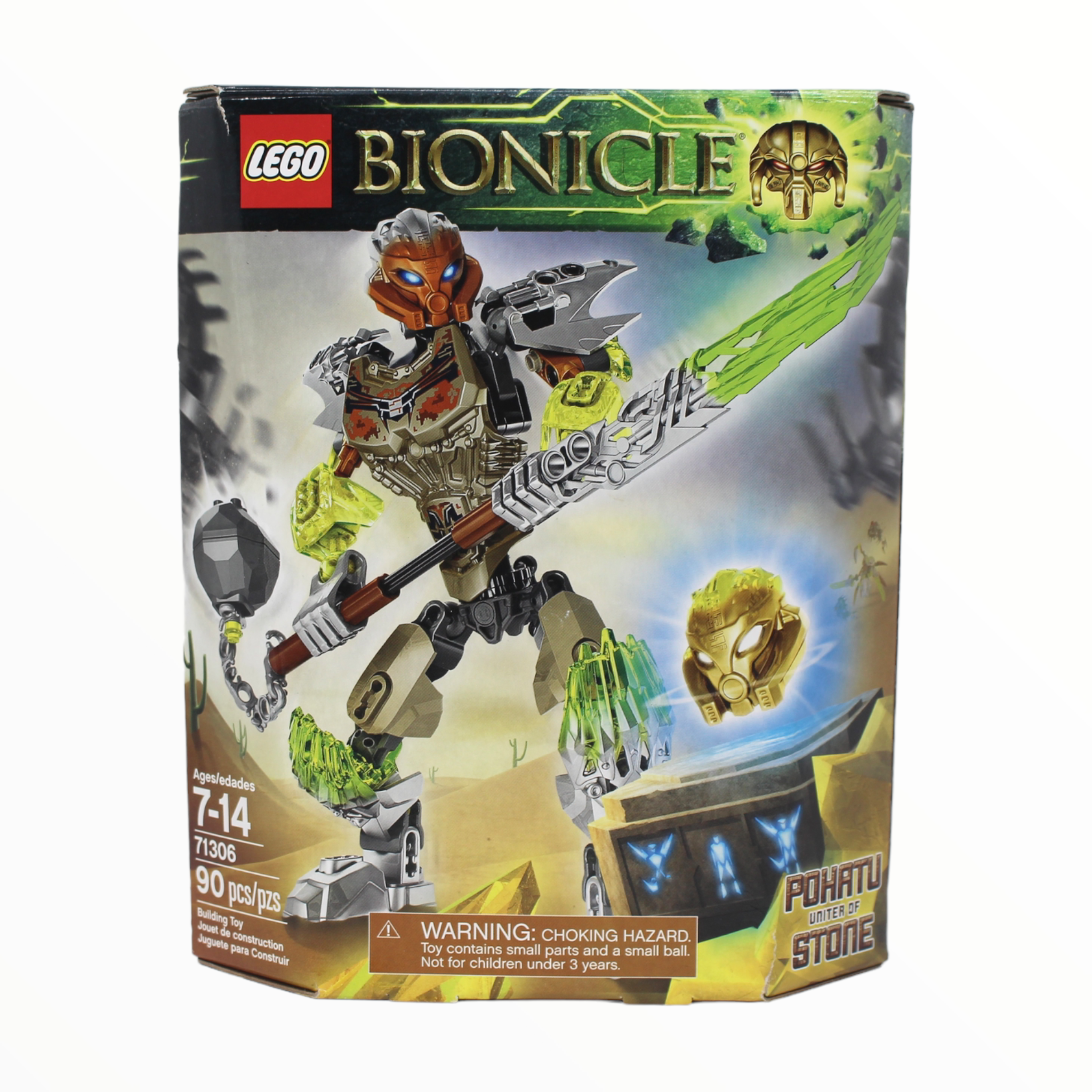 Certified Used Set 71306 Bionicle Pohatu Uniter of Stone