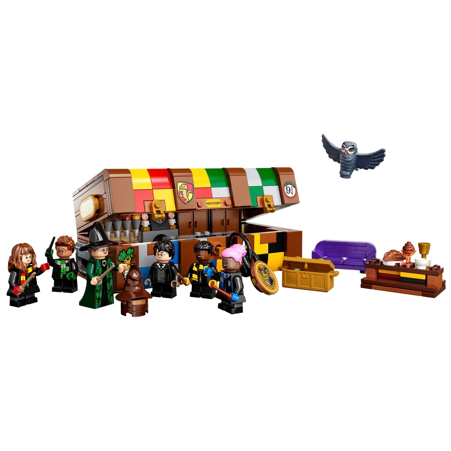 Retired Set 76399 Harry Potter Hogwarts Magical Trunk