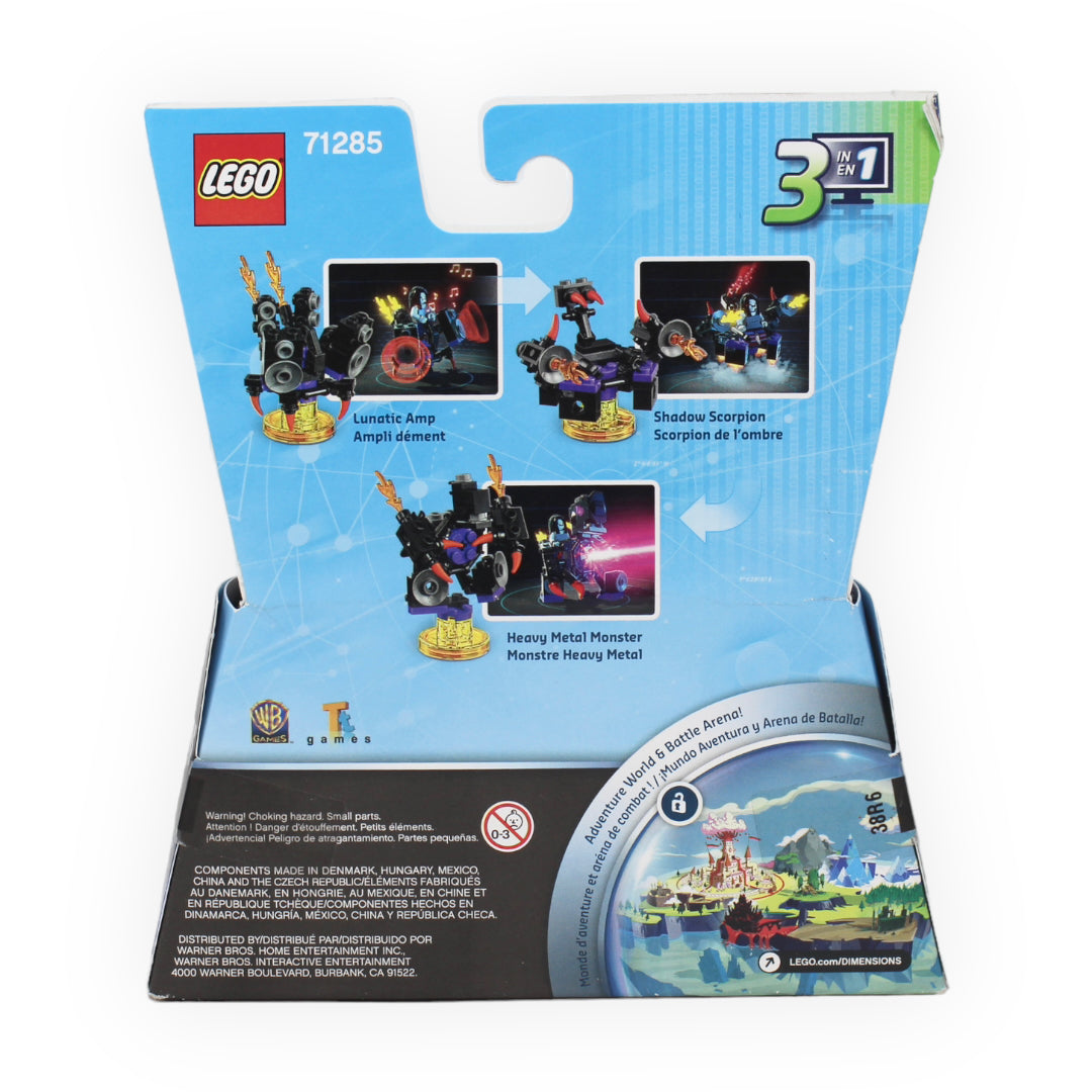 Retired Set 71285 Dimensions Fun Pack - Adventure Time Marceline the Vampire Queen and Lunatic Amp