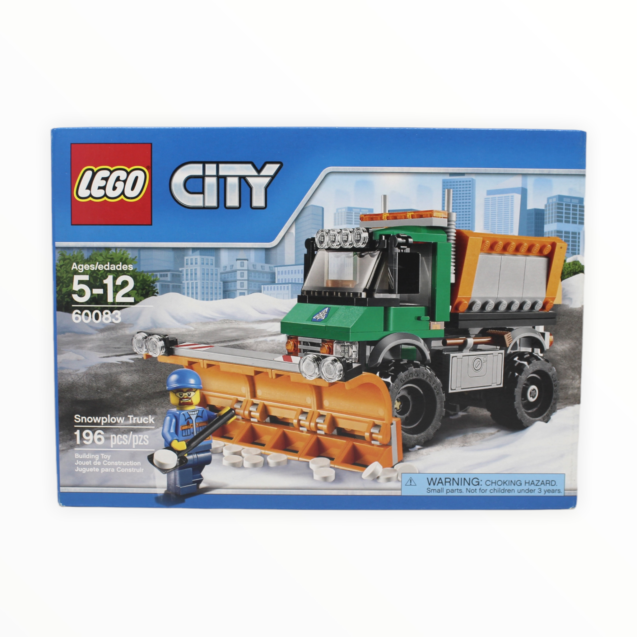 Retired Set 60083 City Snowplow Truck
