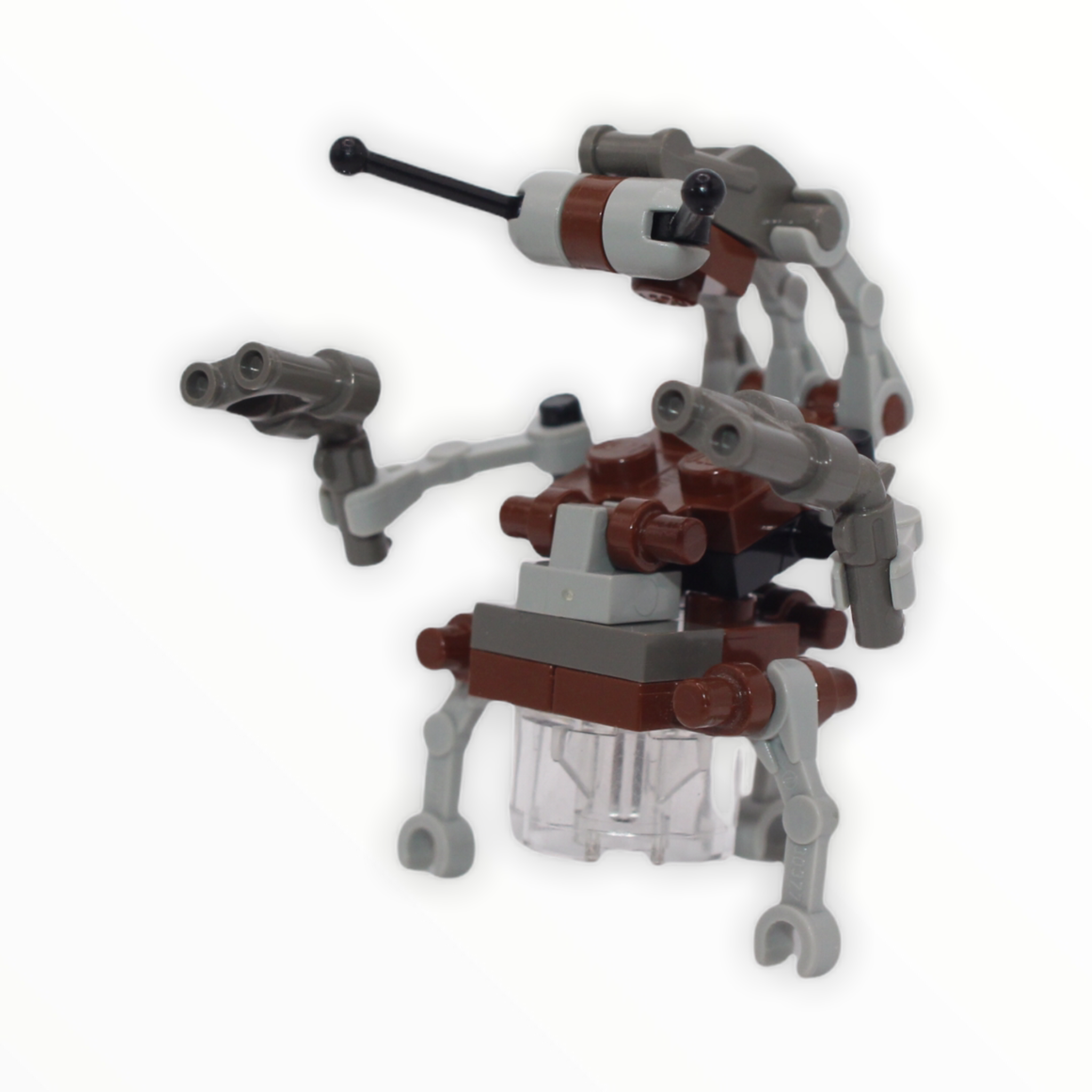 Droideka Destroyer Droid (2002, brown, light gray, dark gray)