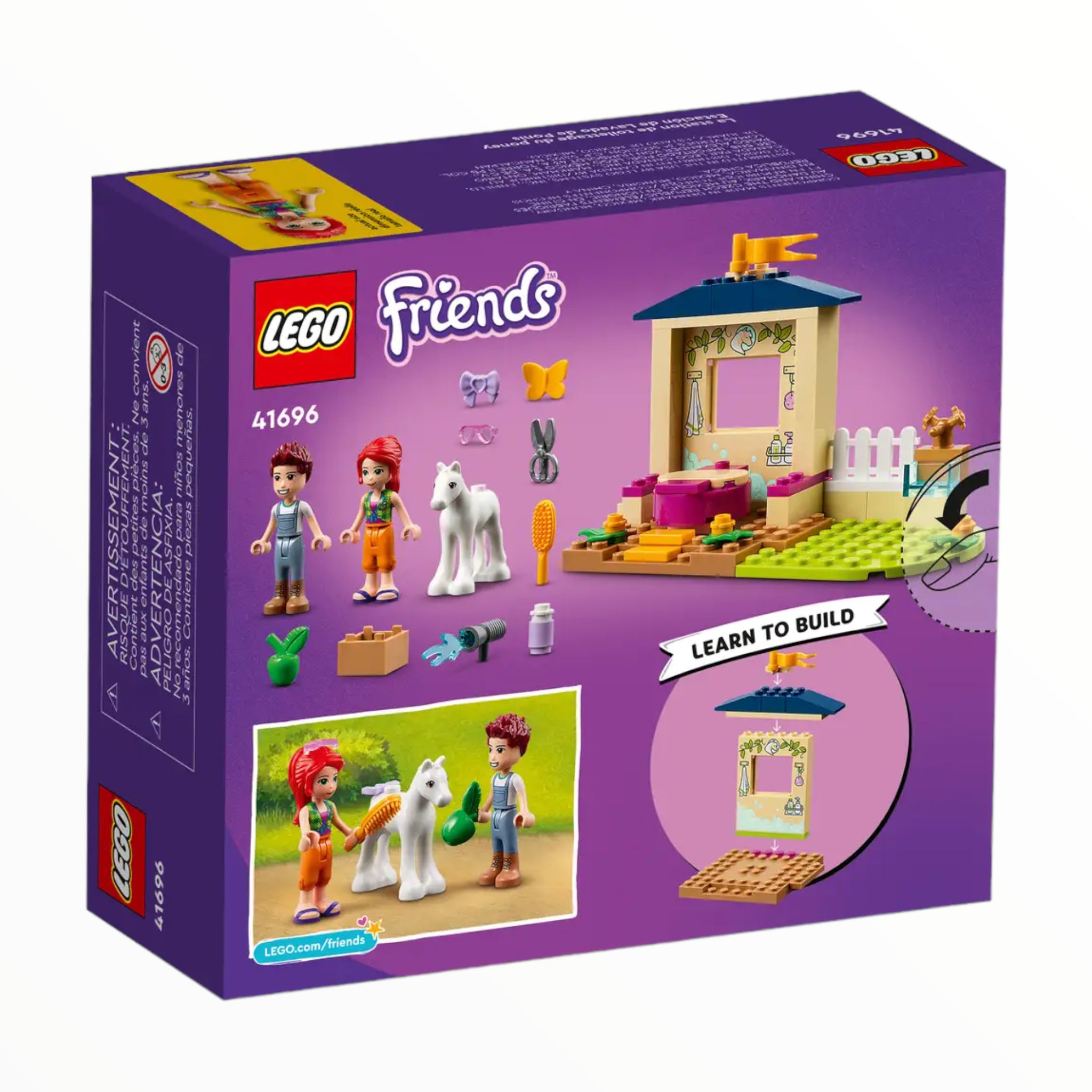 41696 Friends Pony-Washing Stable