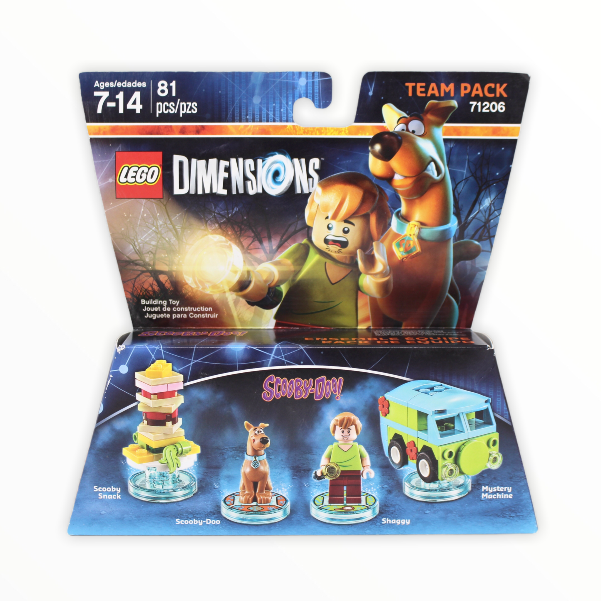Retired Set 71206 Dimensions Team Pack - Scooby Doo