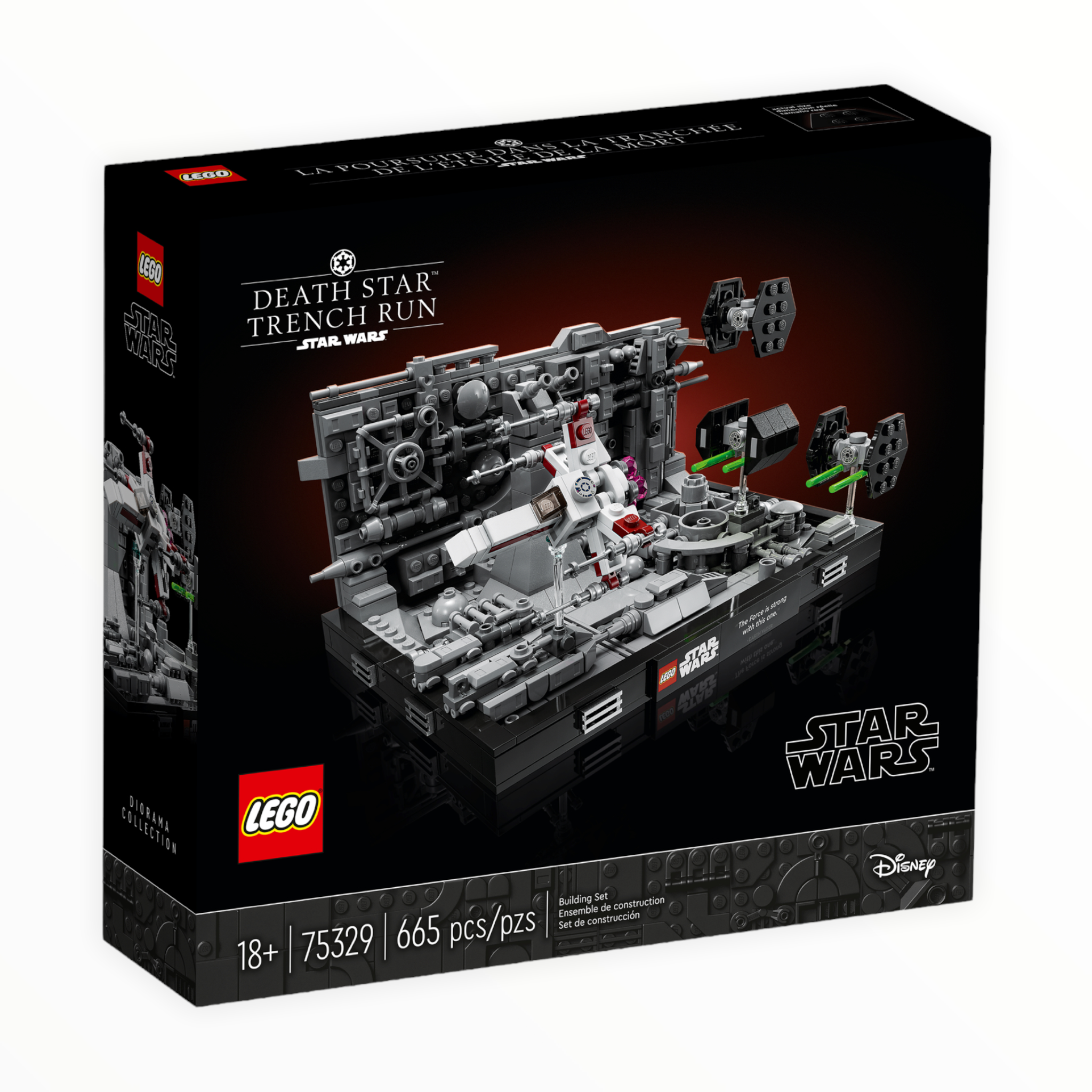 75329 Star Wars Death Star Trench Run Diorama