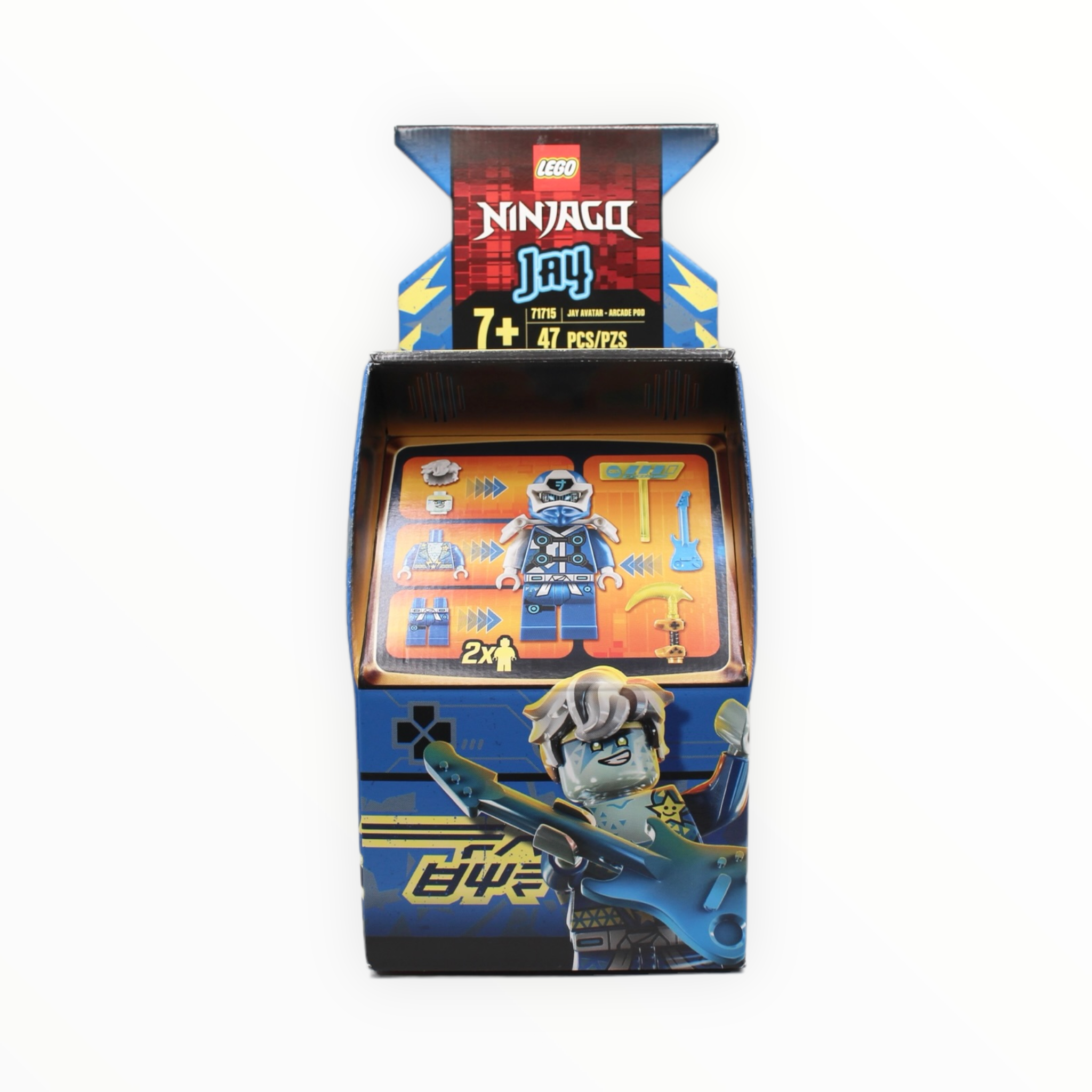 Retired Set 71715 Ninjago Jay Avatar - Arcade Pod