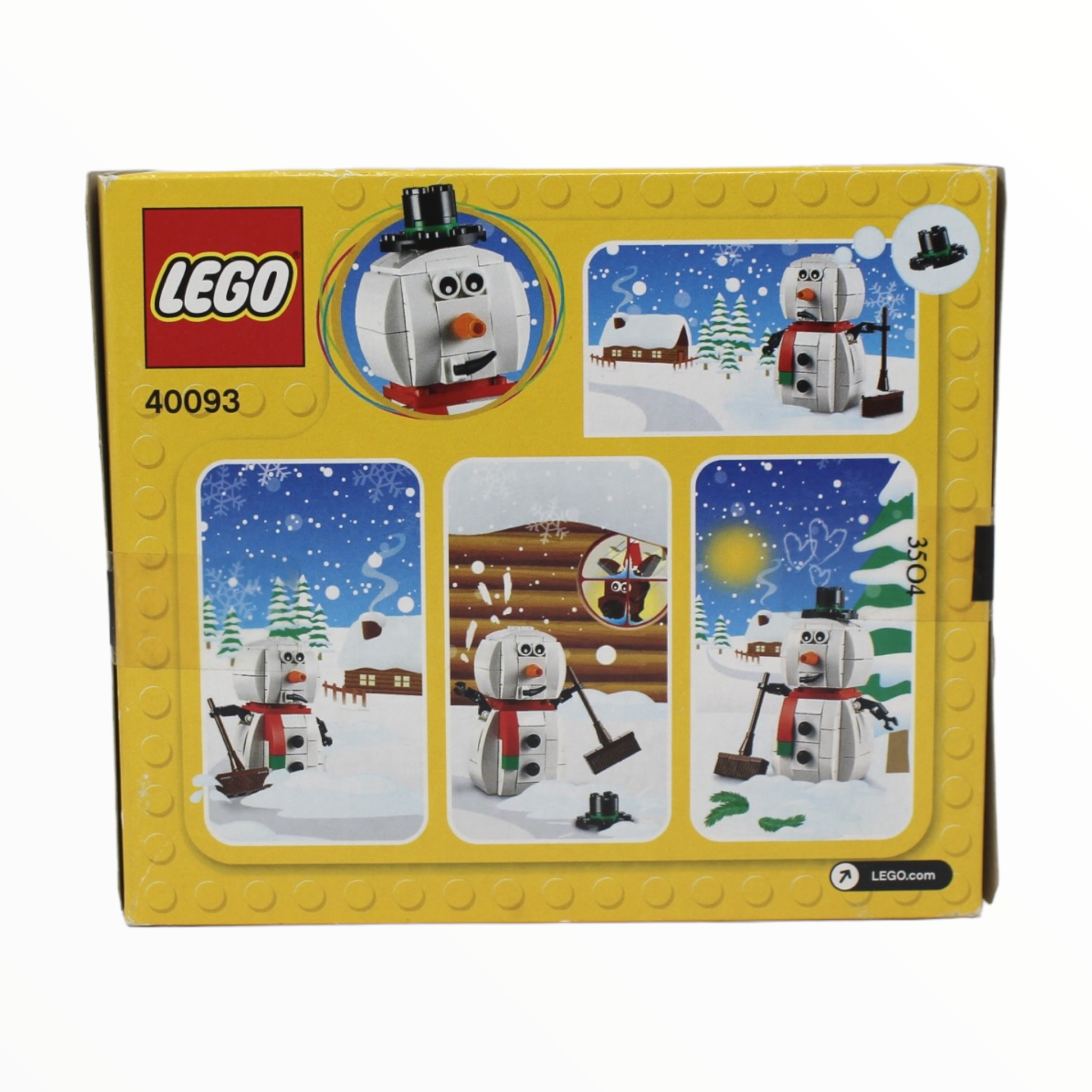 Retired Set 40093 LEGO Snowman (2014)