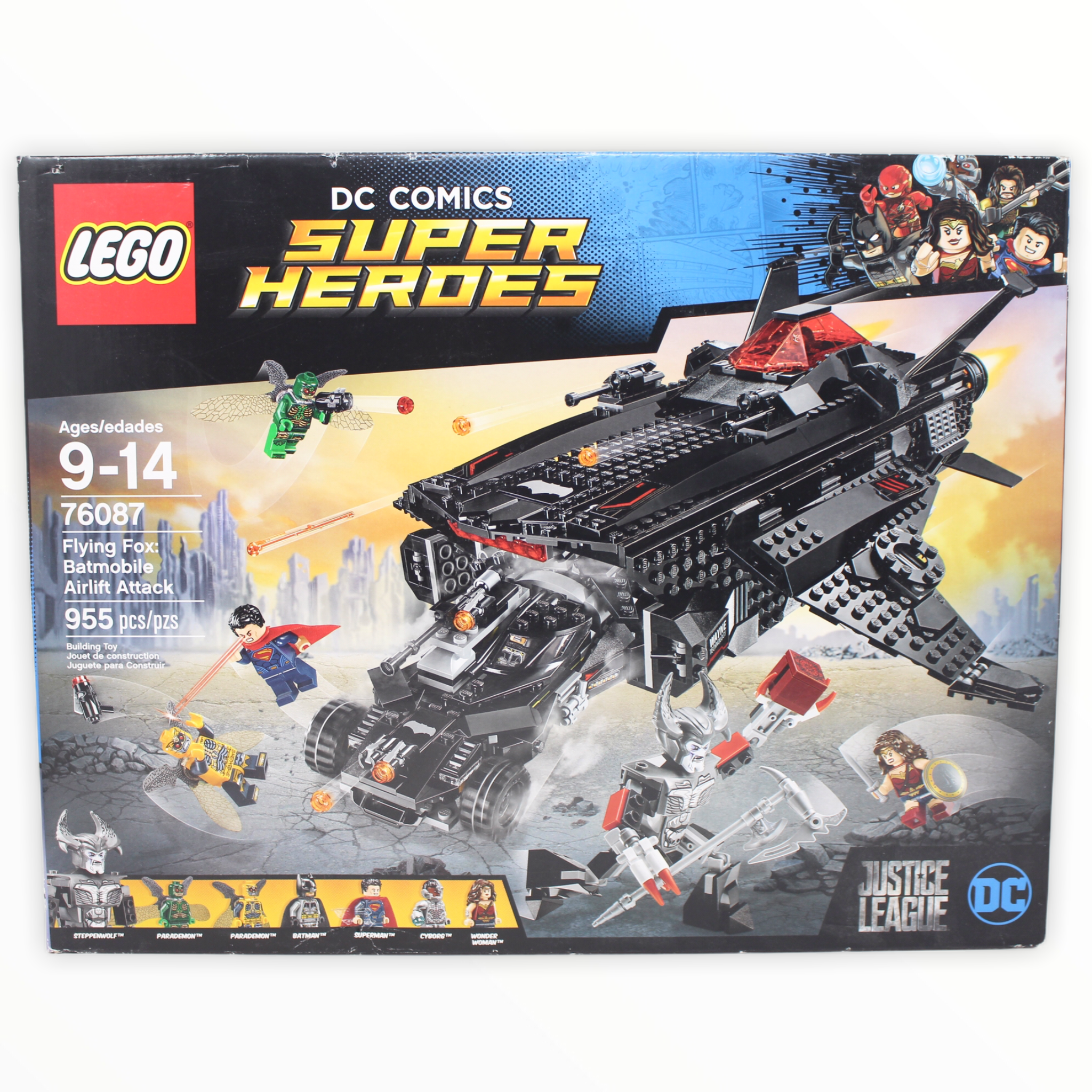 Retired Set 76087 Justice League Flying Fox: Batmobile Airlift Attack