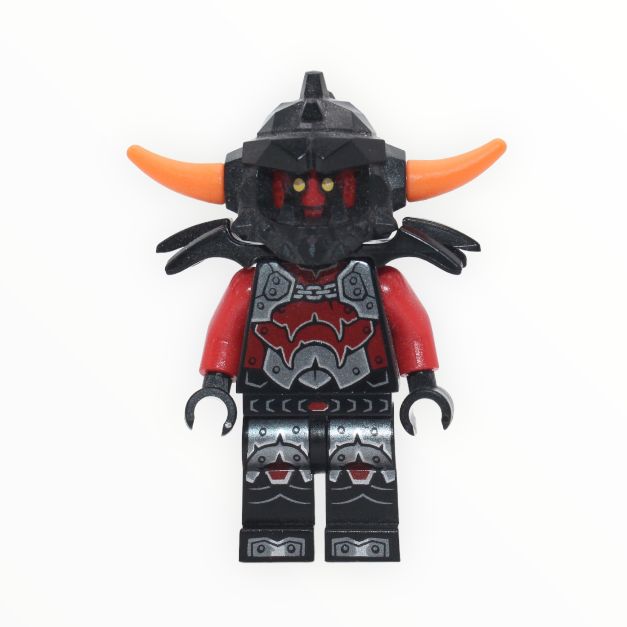 Ash Attacker (orange horns, black shoulder armor)