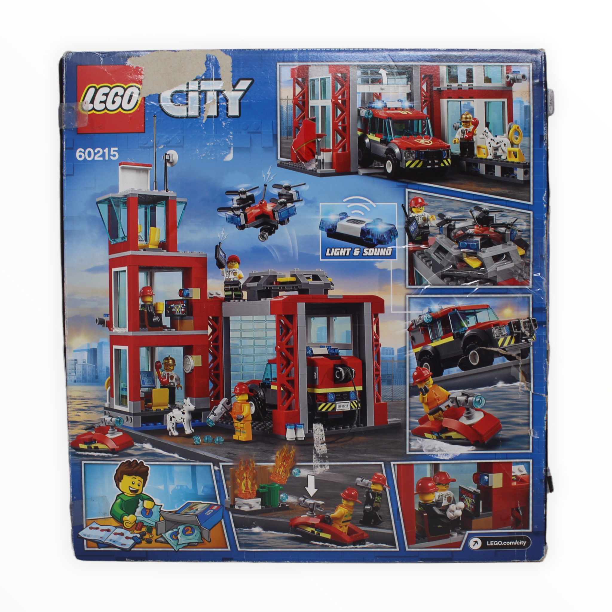Certified Used Set 60215 City Fire Station