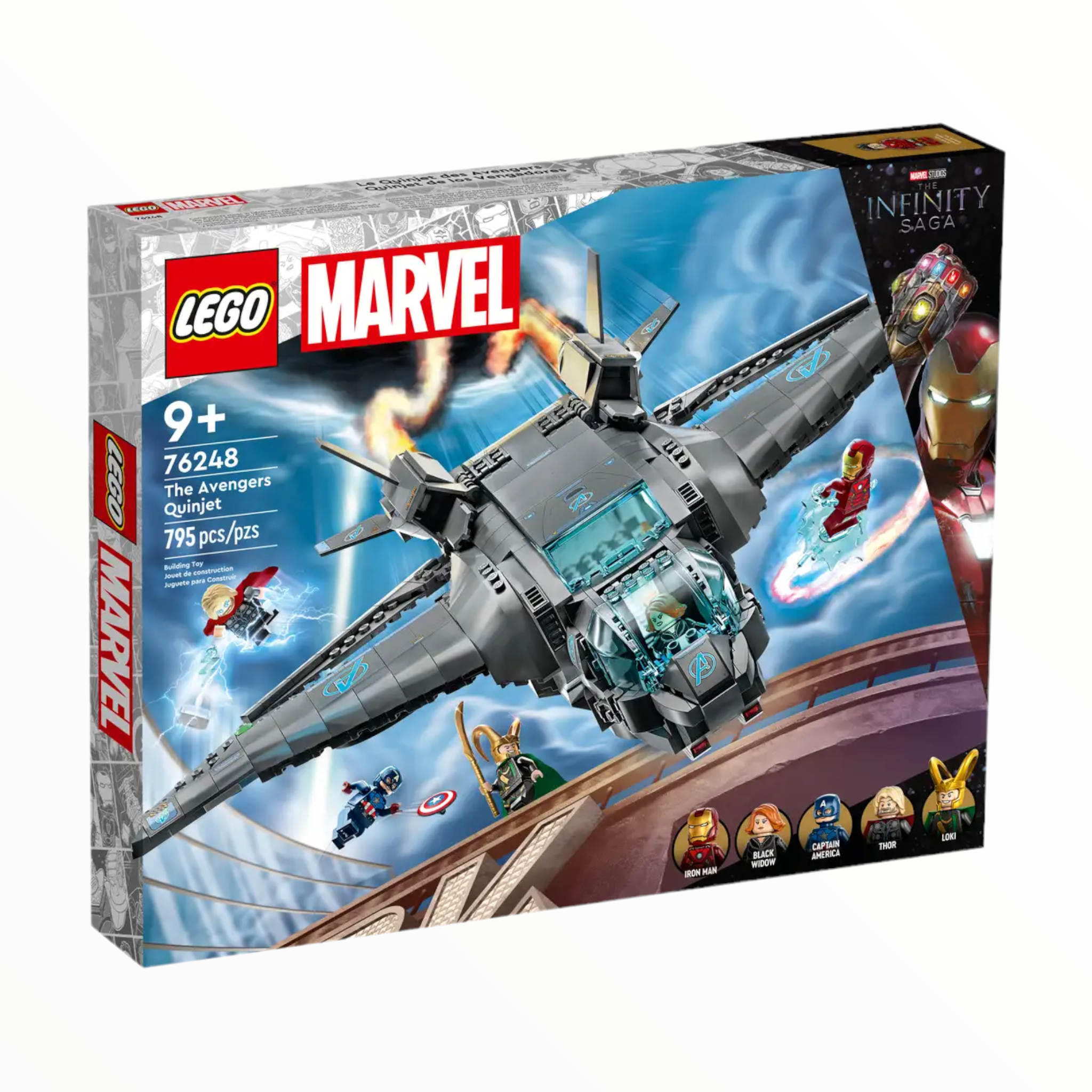 76248 Marvel Infinity Saga The Avengers Quinjet