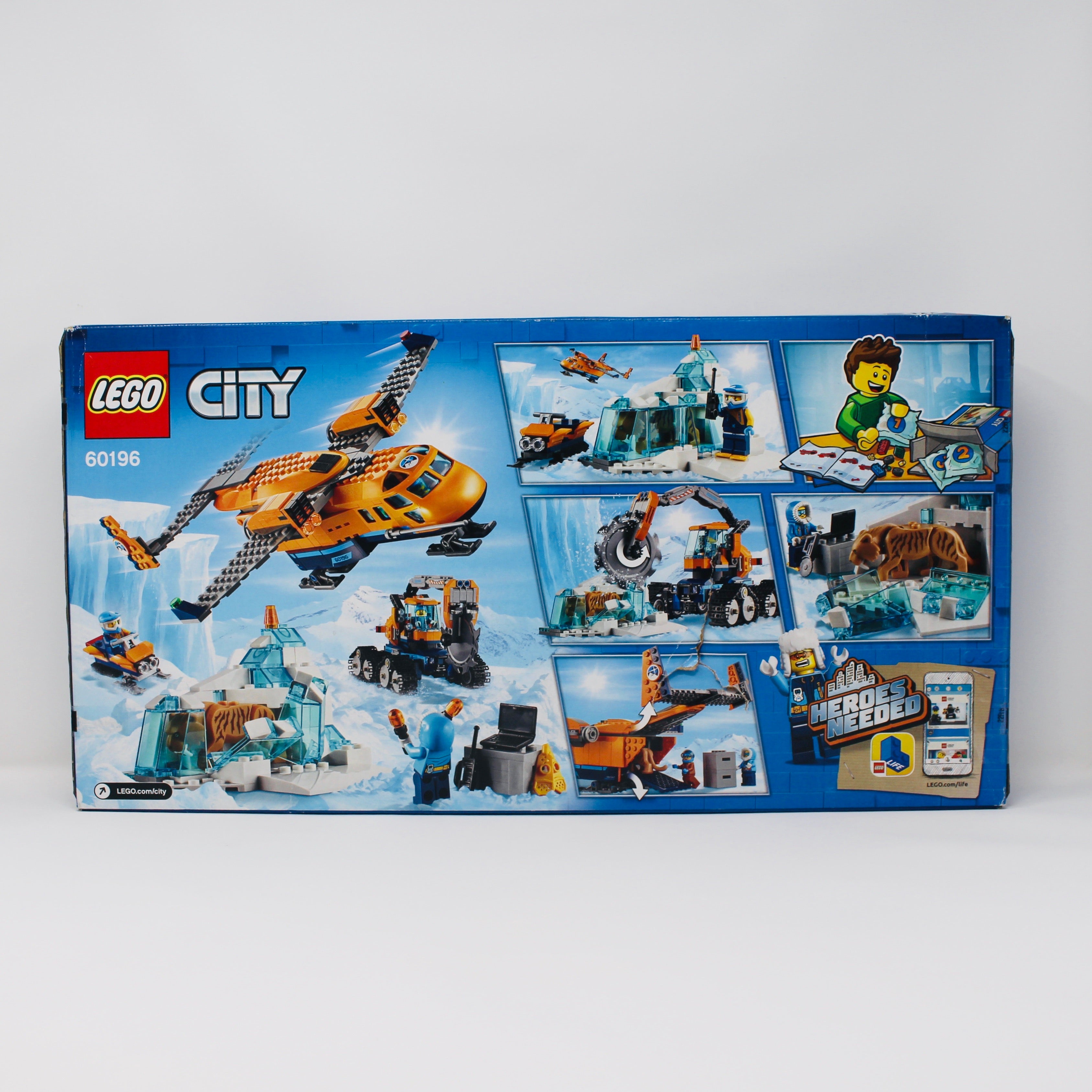 Certified Used Set 60196 City Arctic Supply Plane (2018)
