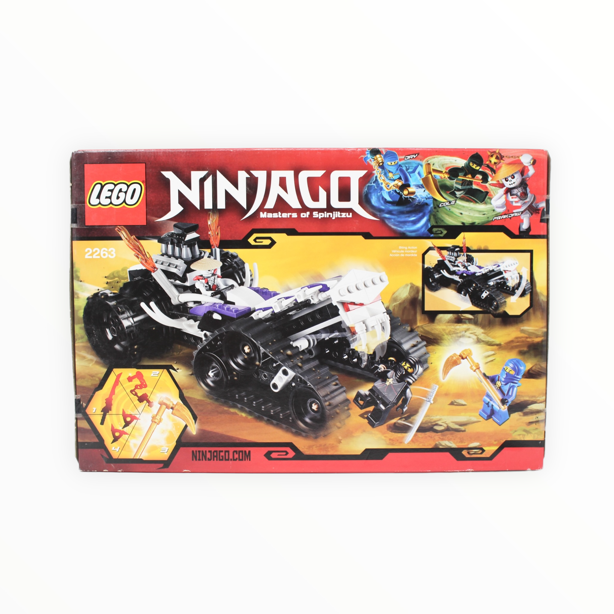 Retired Set Ninjago Turbo Shredder