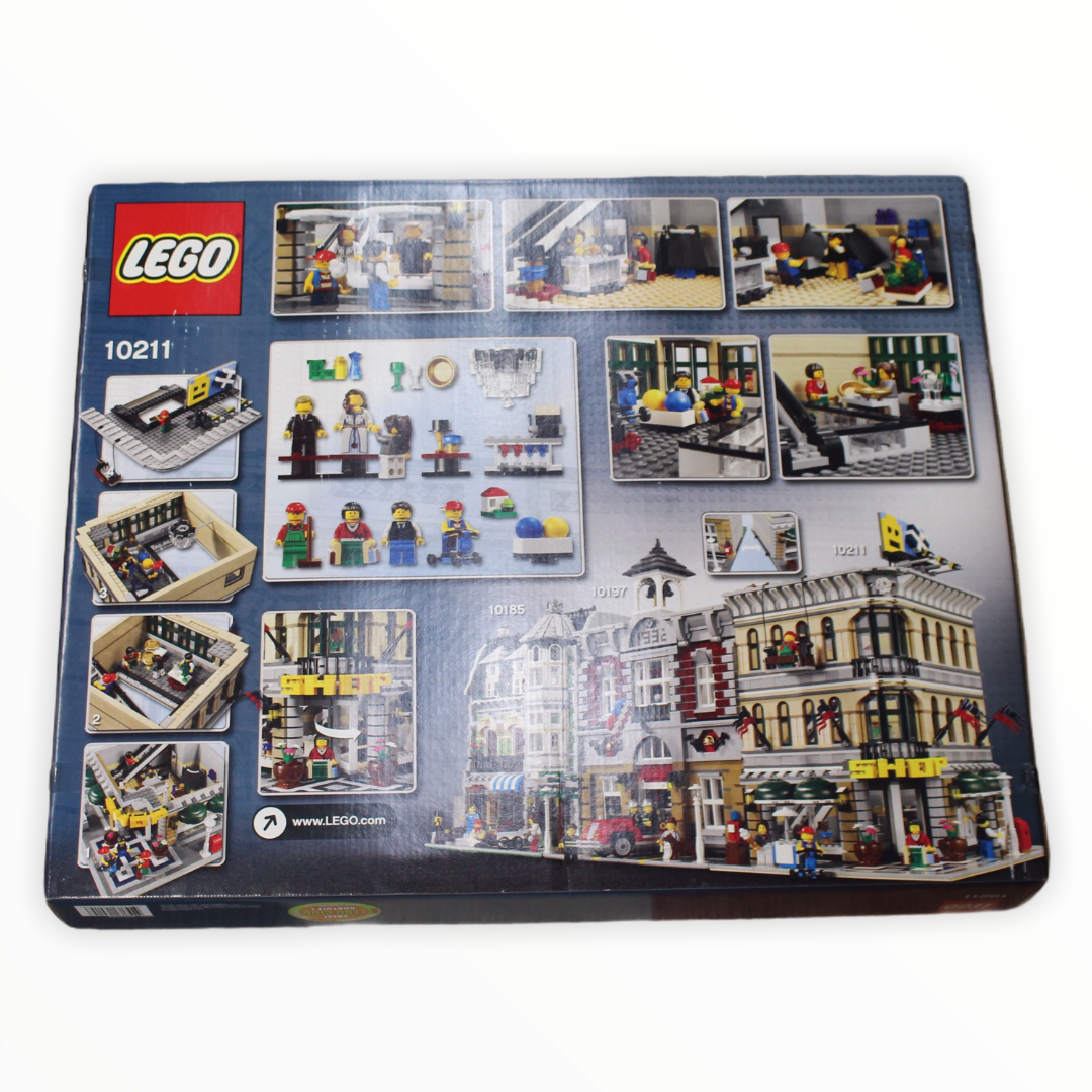 Kortfattet Låse Chip Retired Set 10211 LEGO Grand Emporium