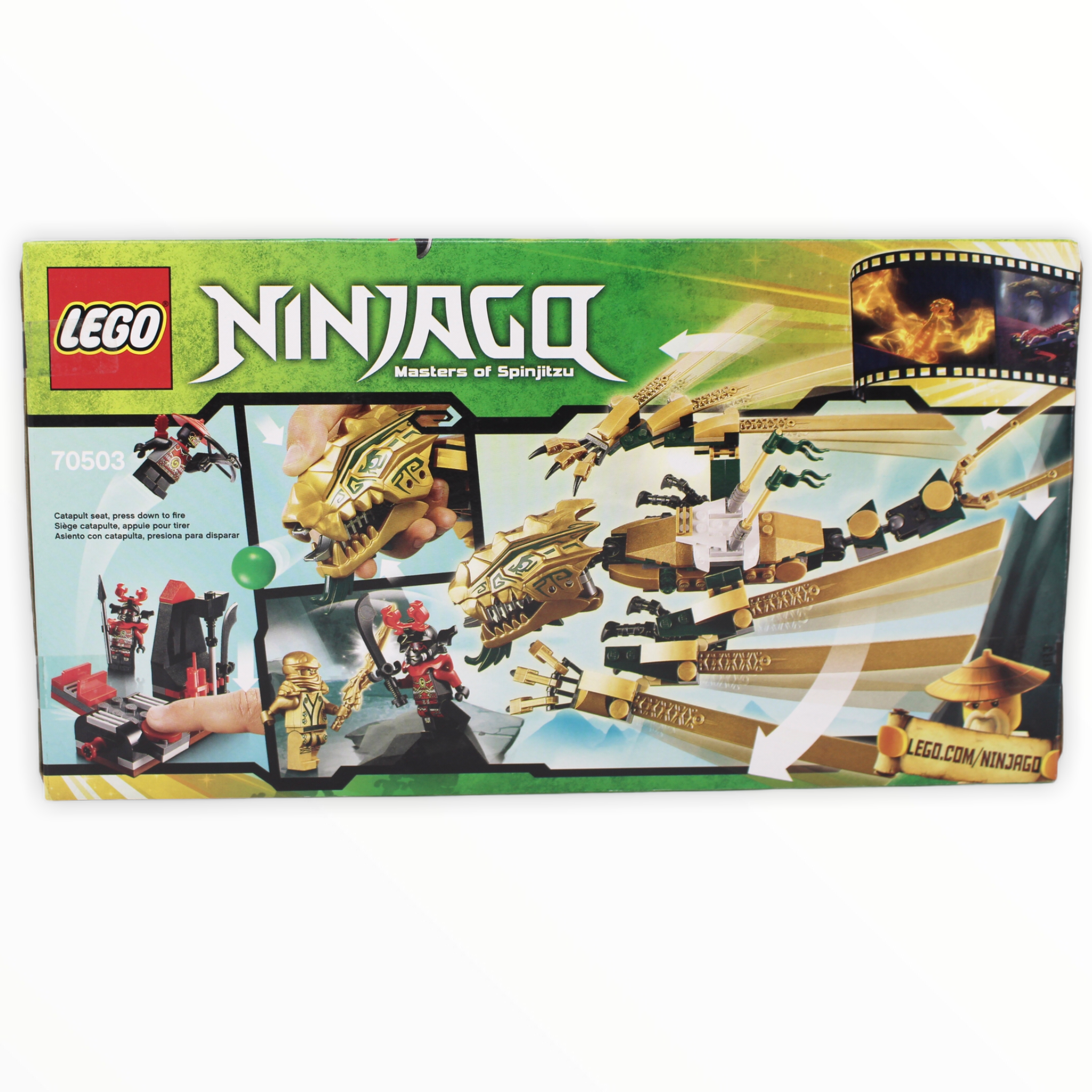 samtidig Mus dom Retired Set 70503 Ninjago The Golden Dragon