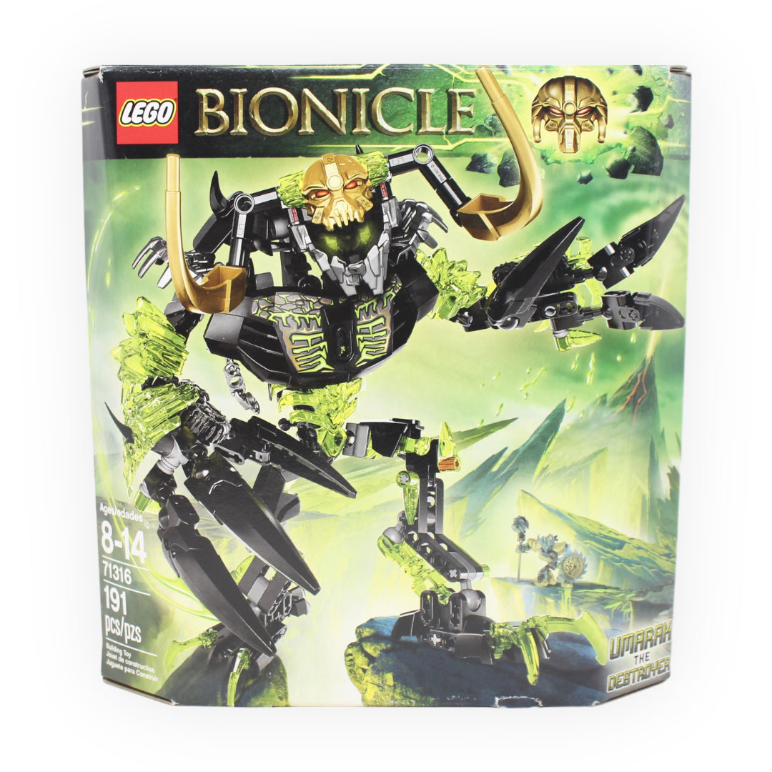 Certified Used Set 71316 Bionicle Umarak the Destroyer
