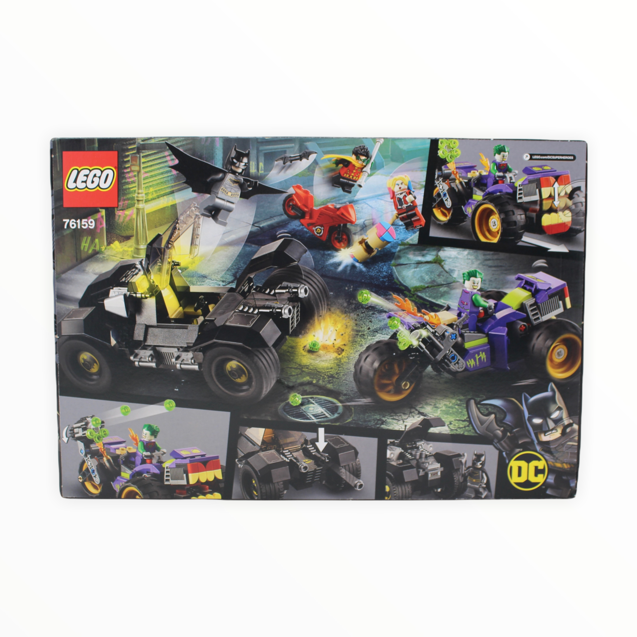 Retired Set 76159 Batman Joker’s Trike Chase