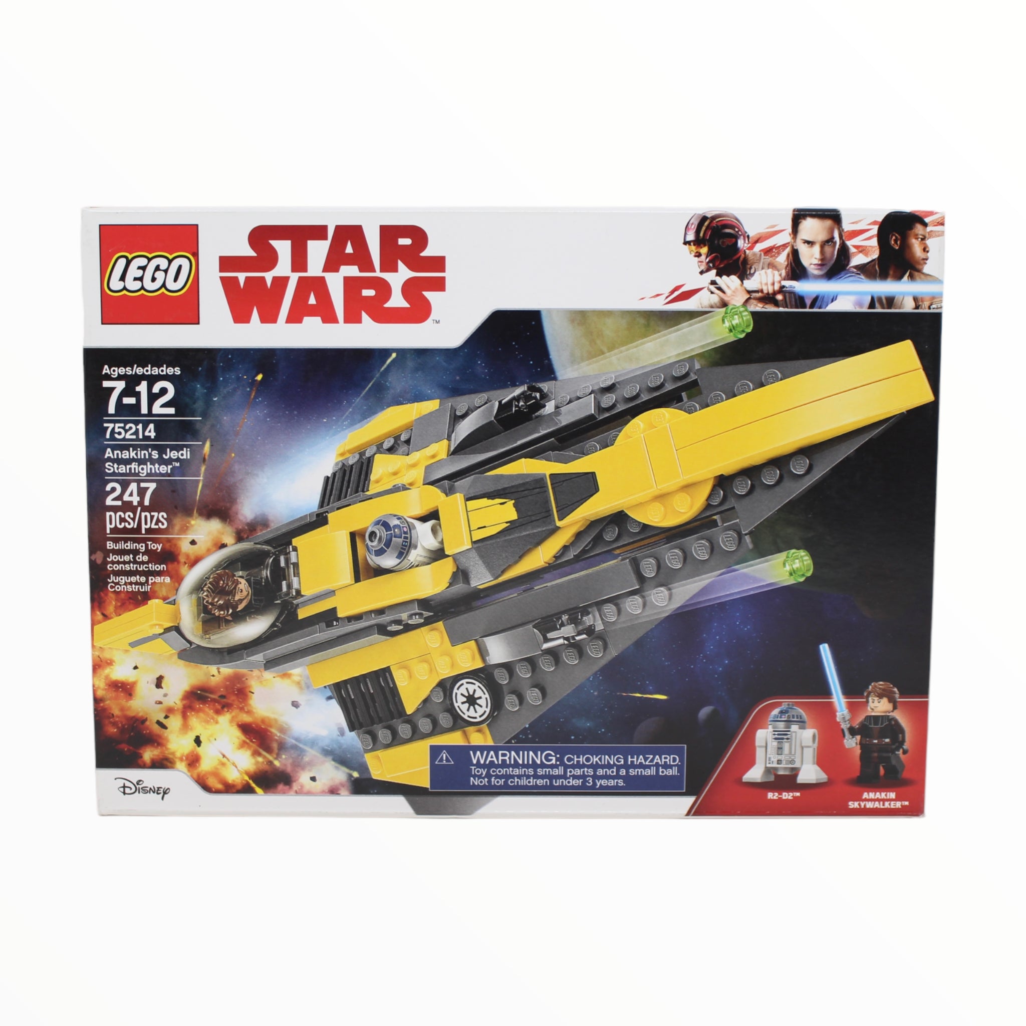 Retired Set 75214 Star Wars Anakin’s Jedi Starfighter