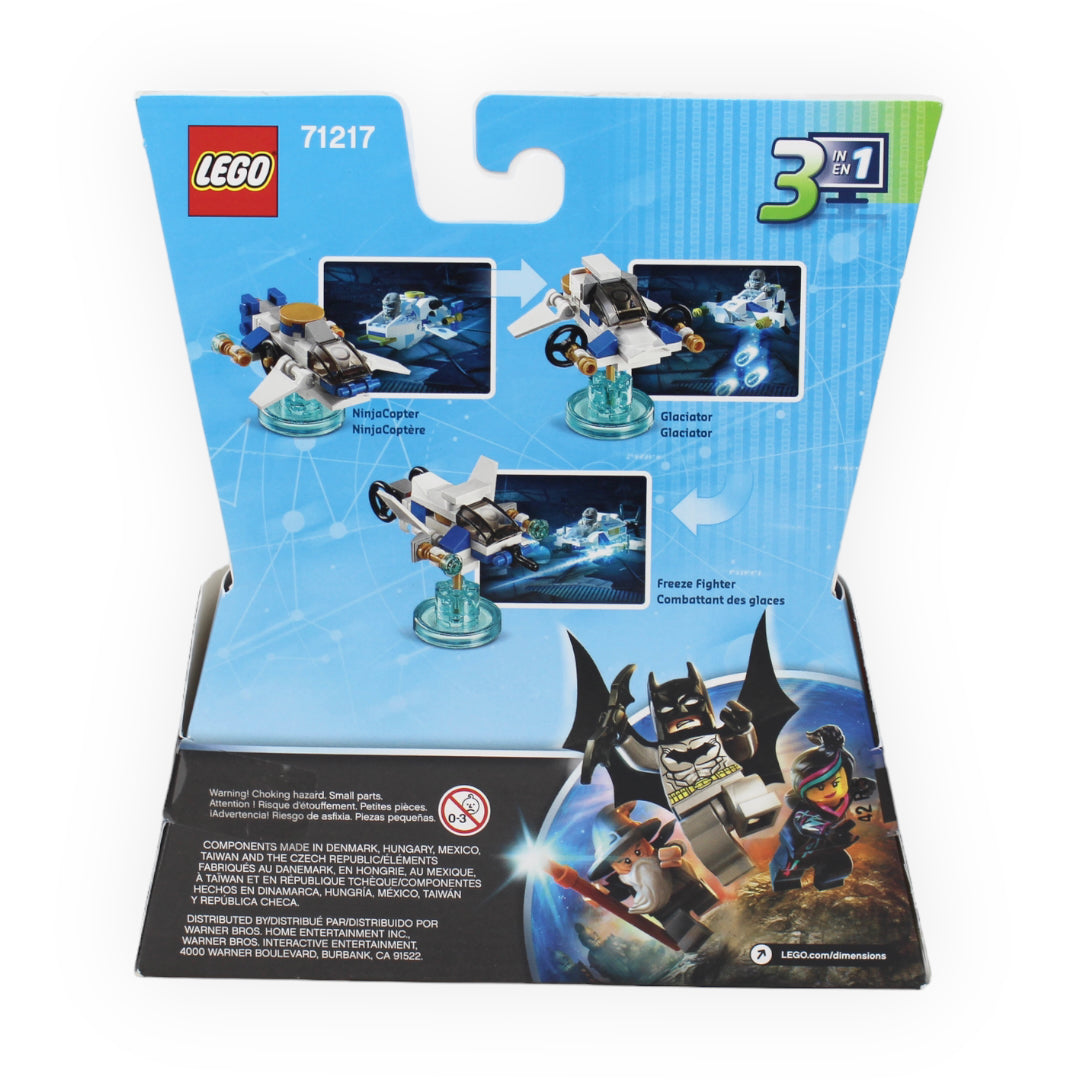Retired Set 71217 Dimensions Fun Pack - Ninjago Zane and NinjaCopter