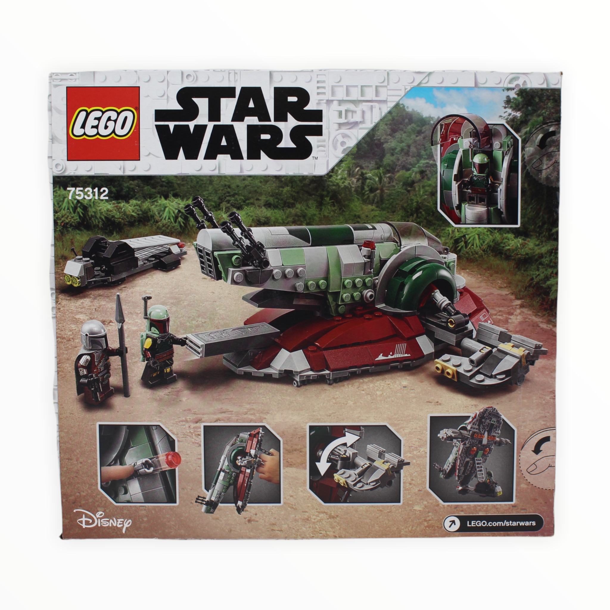 Certified Used Set 75312 Star Wars Boba Fett’s Starship