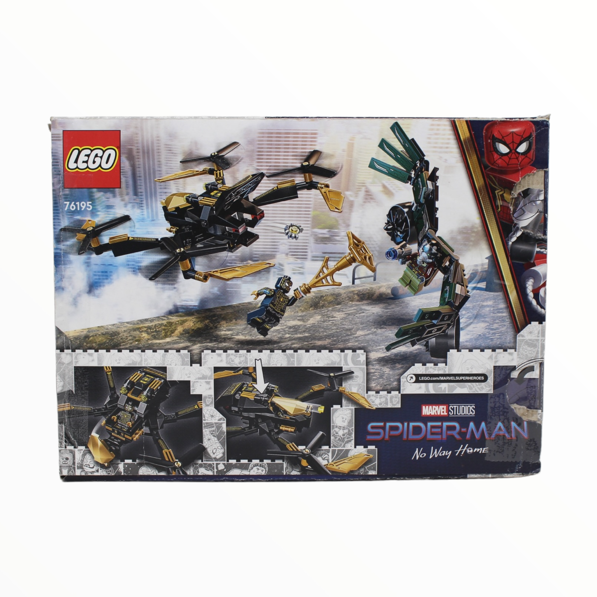 Certified Used Set 76195 Marvel Studios Spider-Man’s Drone Duel