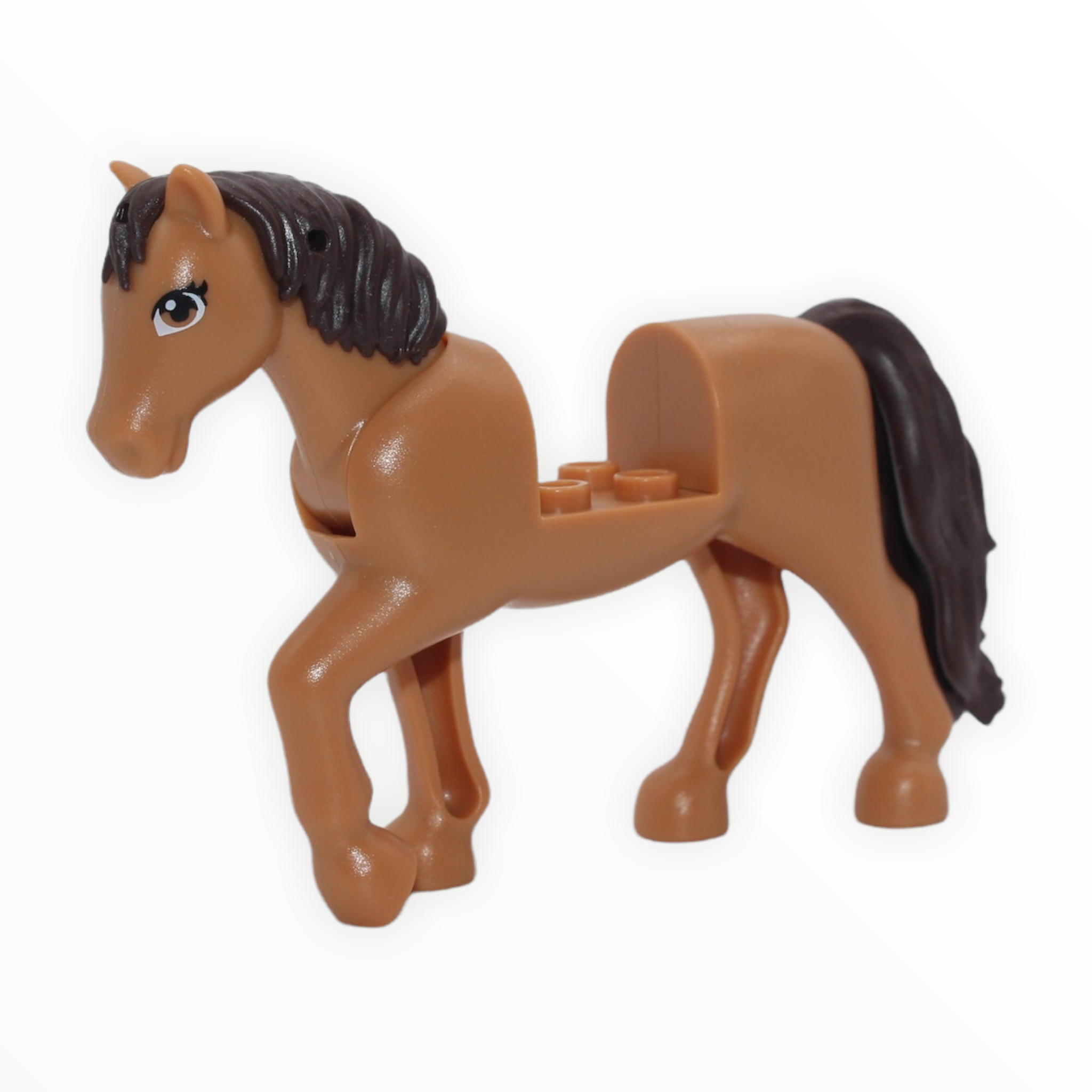 Medium Nougat Horse with dark brown mane (Friends, 2021)