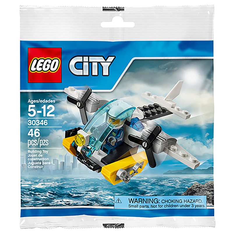 Polybag 30346 City Prison Island Helicopter