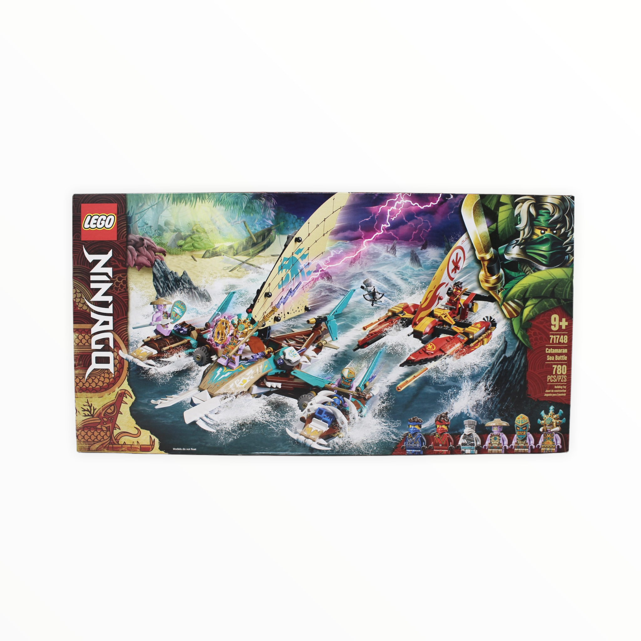 Certified Used Set 71748 Ninjago Catamaran Sea Battle