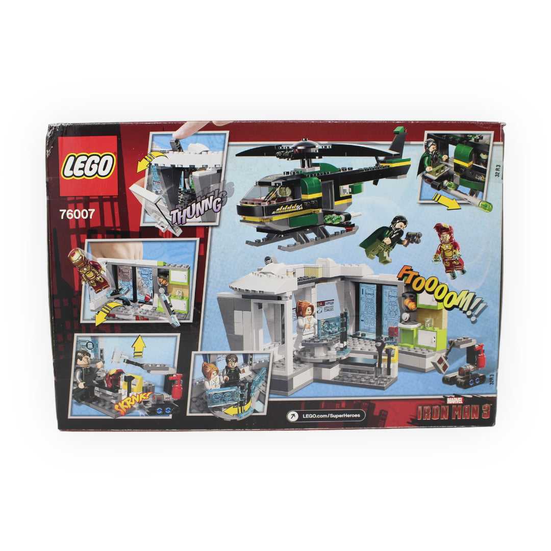 Retired Set 76007 Marvel Super Heroes Iron Man: Malibu Mansion Attack