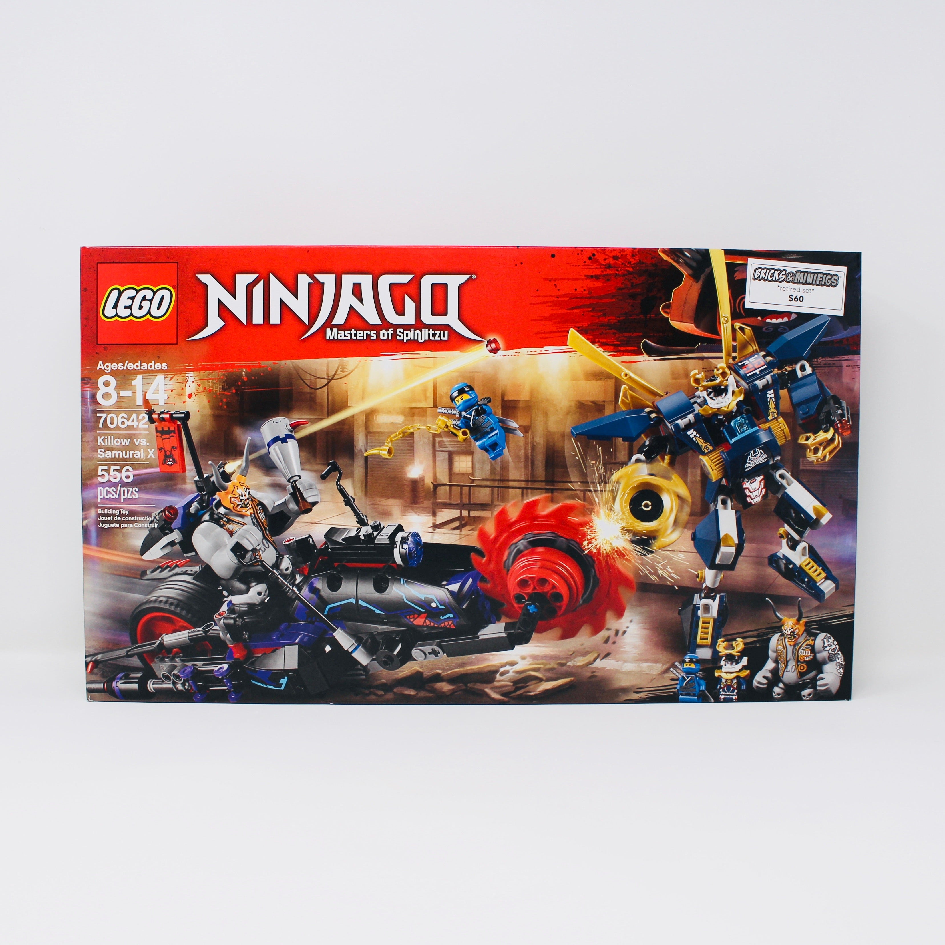 Retired Set 70642 Ninjago Killow vs. Samurai X