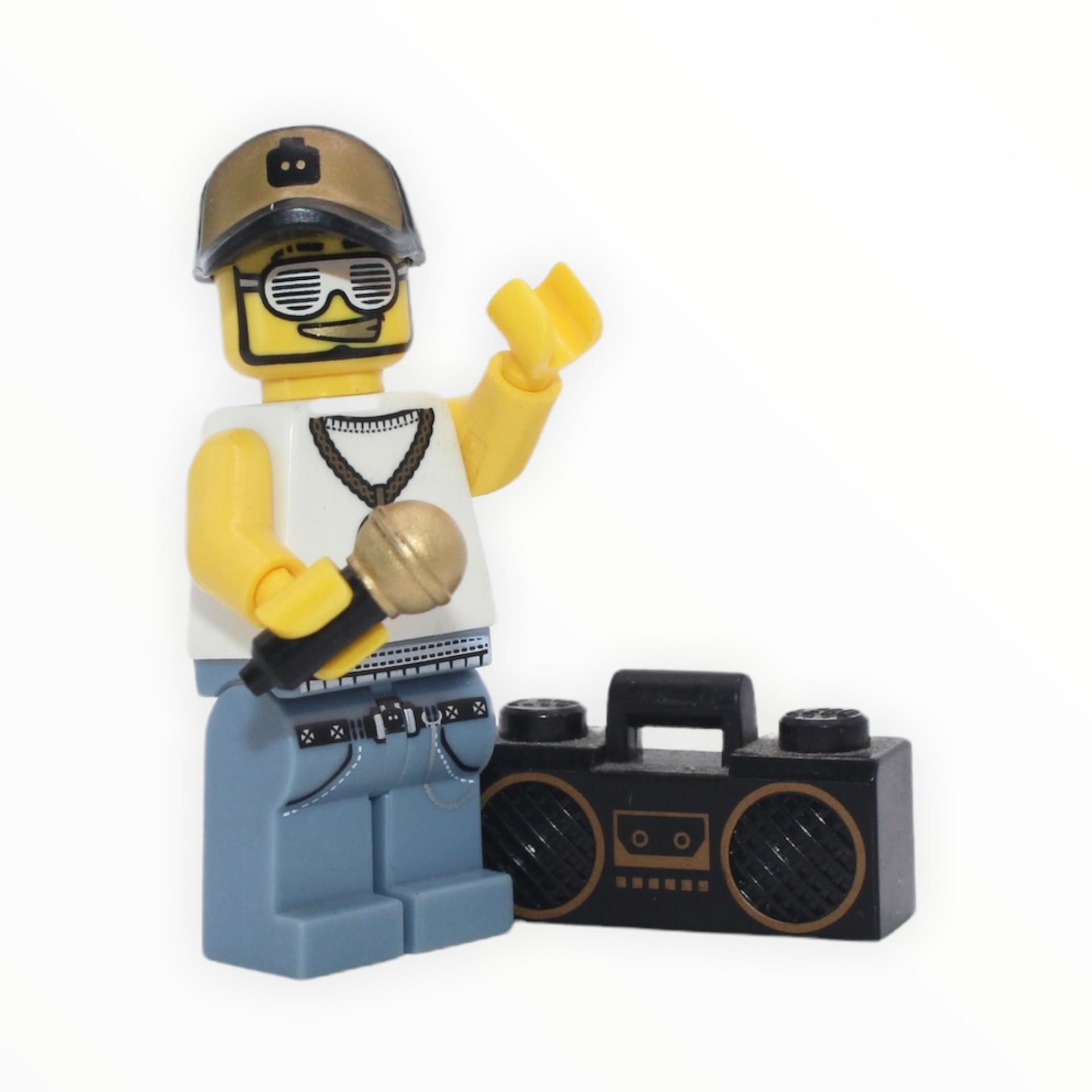 Lego rapper minifigure hotsell