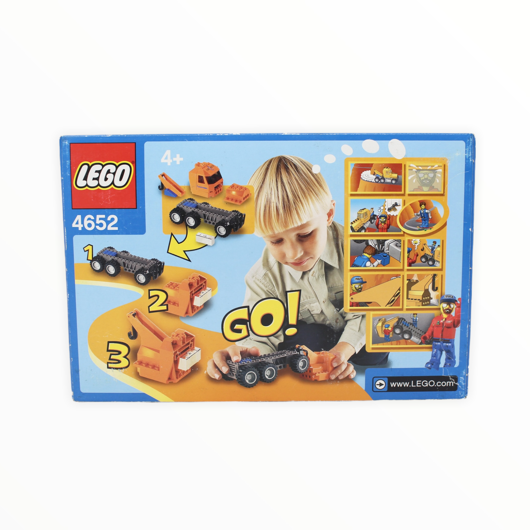 Retired Set 4652 4 Juniors Tow Truck