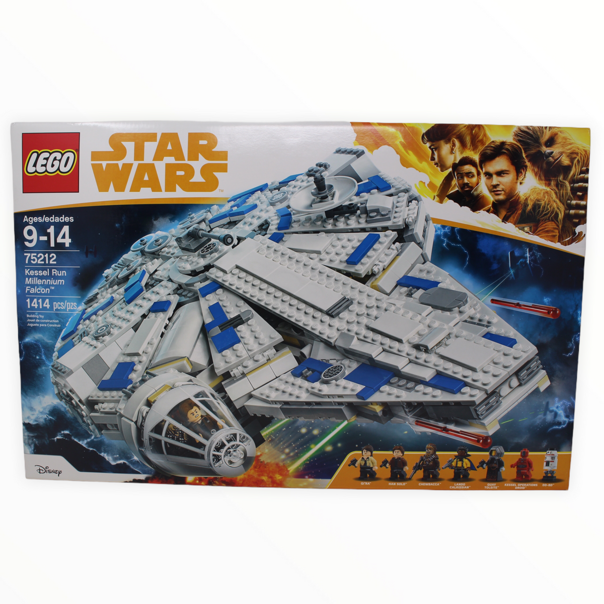 Certified Used Set 75212 Star Wars Kessel Run Millennium Falcon