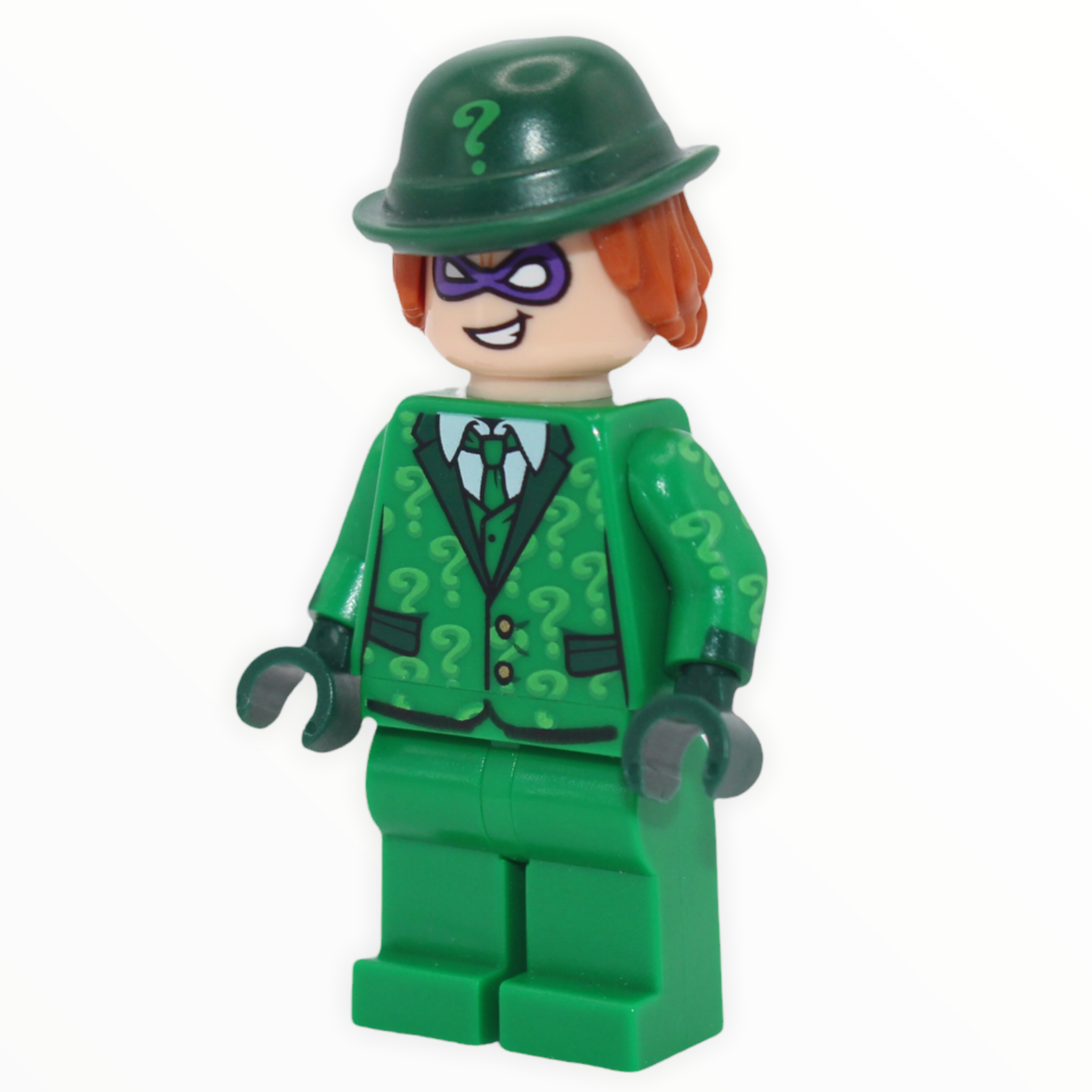 The Riddler (LEGO Batman Movie, suit and tie, hat with hair)