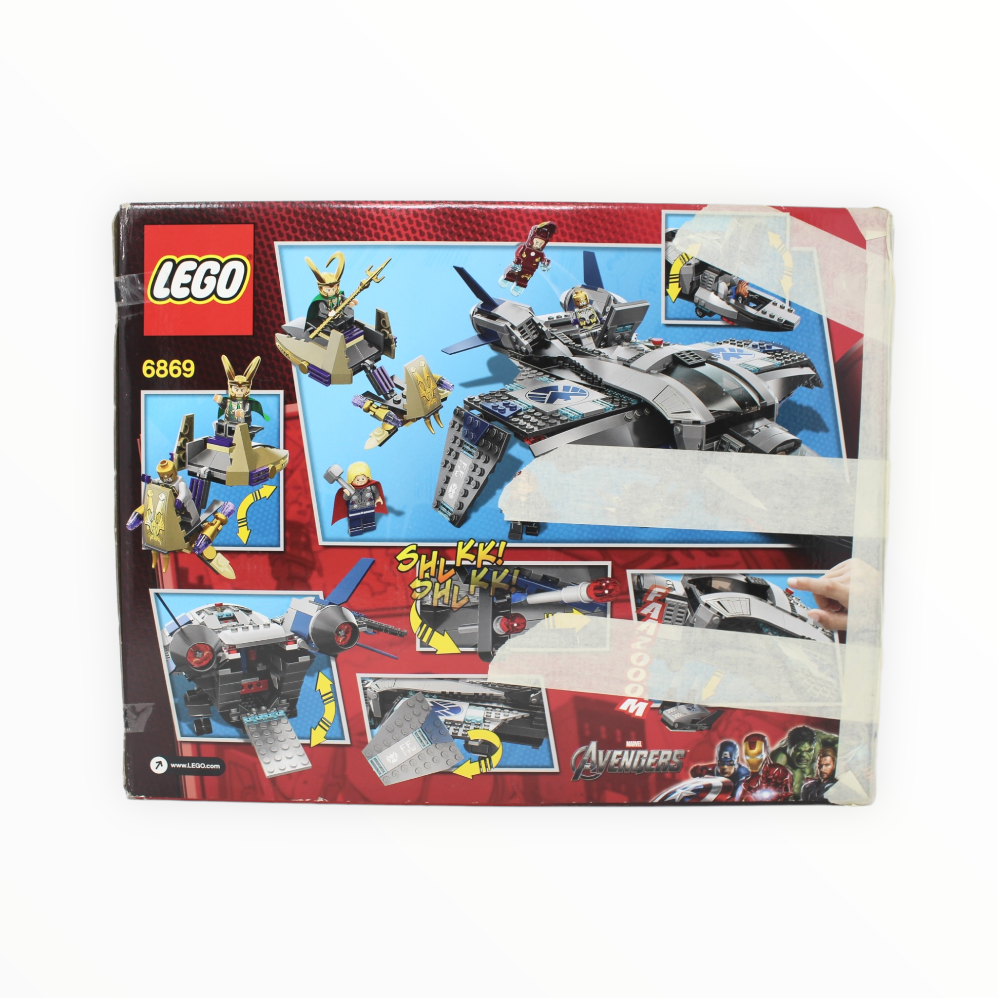 Lego marvel best sale quinjet aerial battle