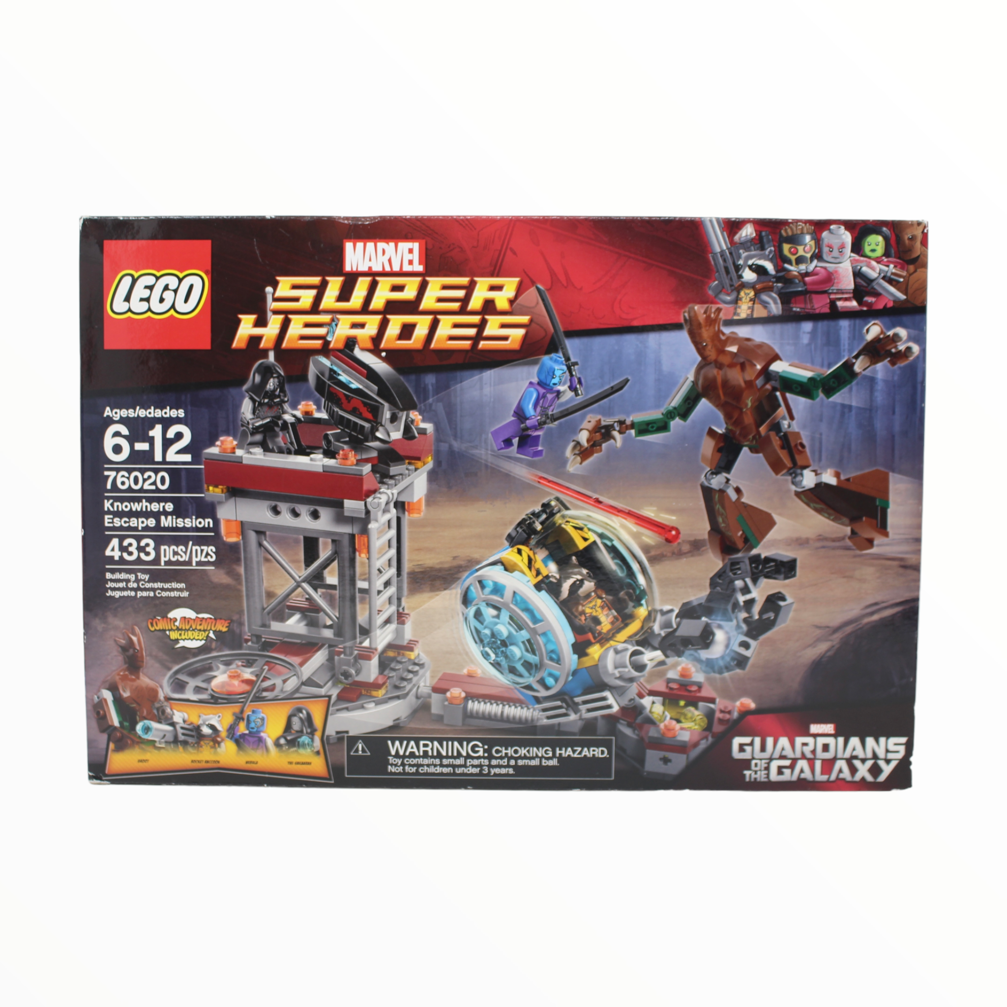 Retired Set 76020 Marvel Super Heroes Knowhere Escape Mission
