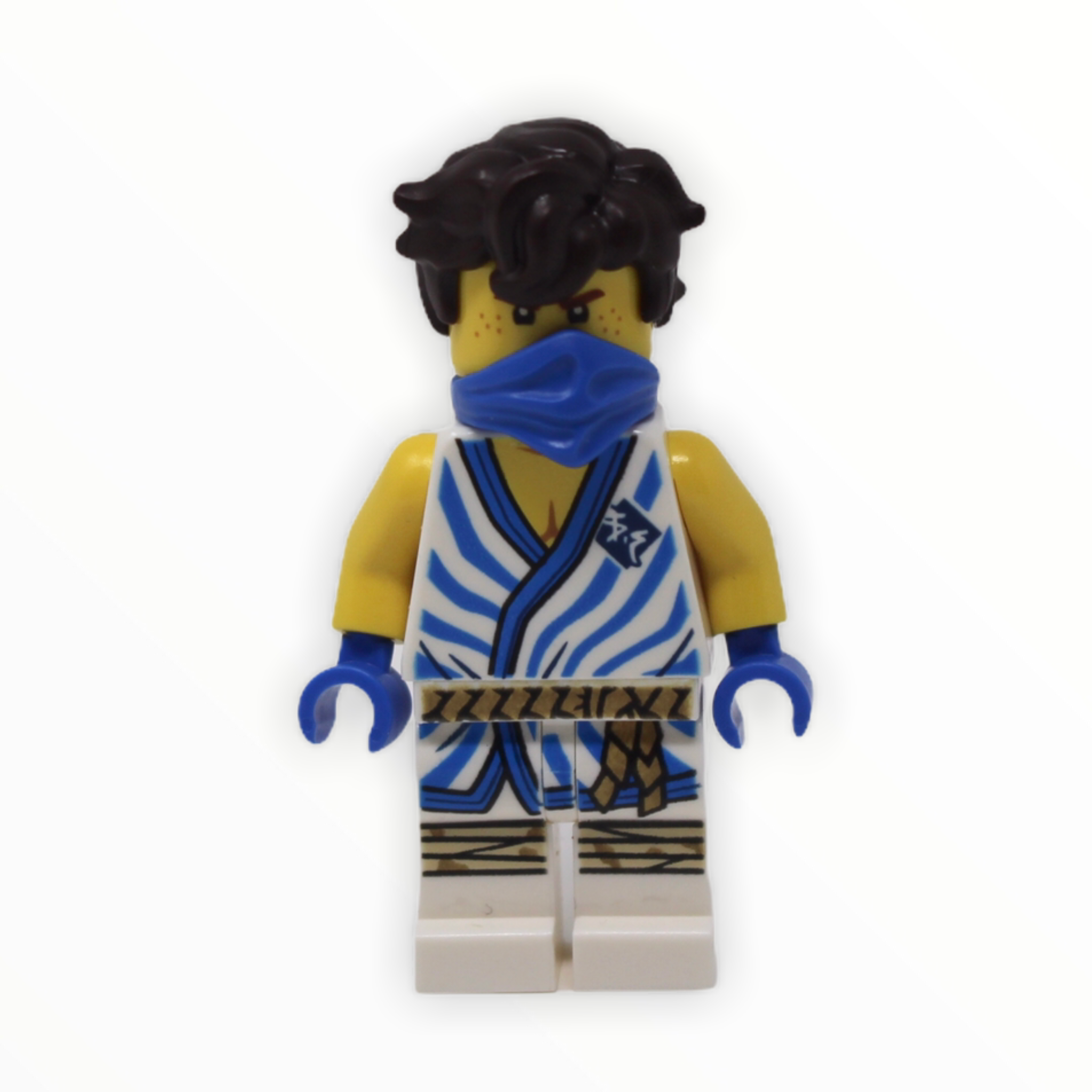 Jay (Legacy, white tunic, blue trim and stripes)